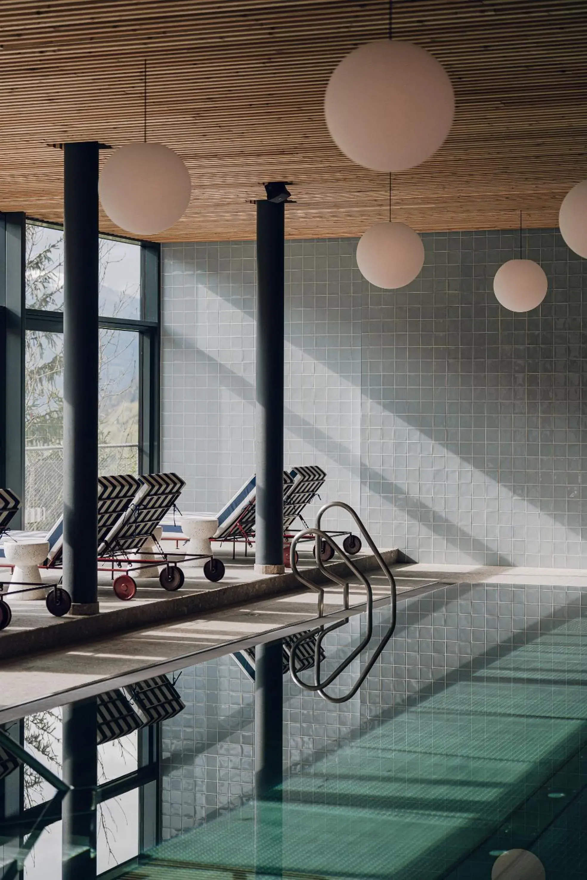 Swimming pool in The Comodo Bad Gastein, a Member of Design Hotels Swimming pool in The Comodo Bad Gastein, a Member of Design Hotels