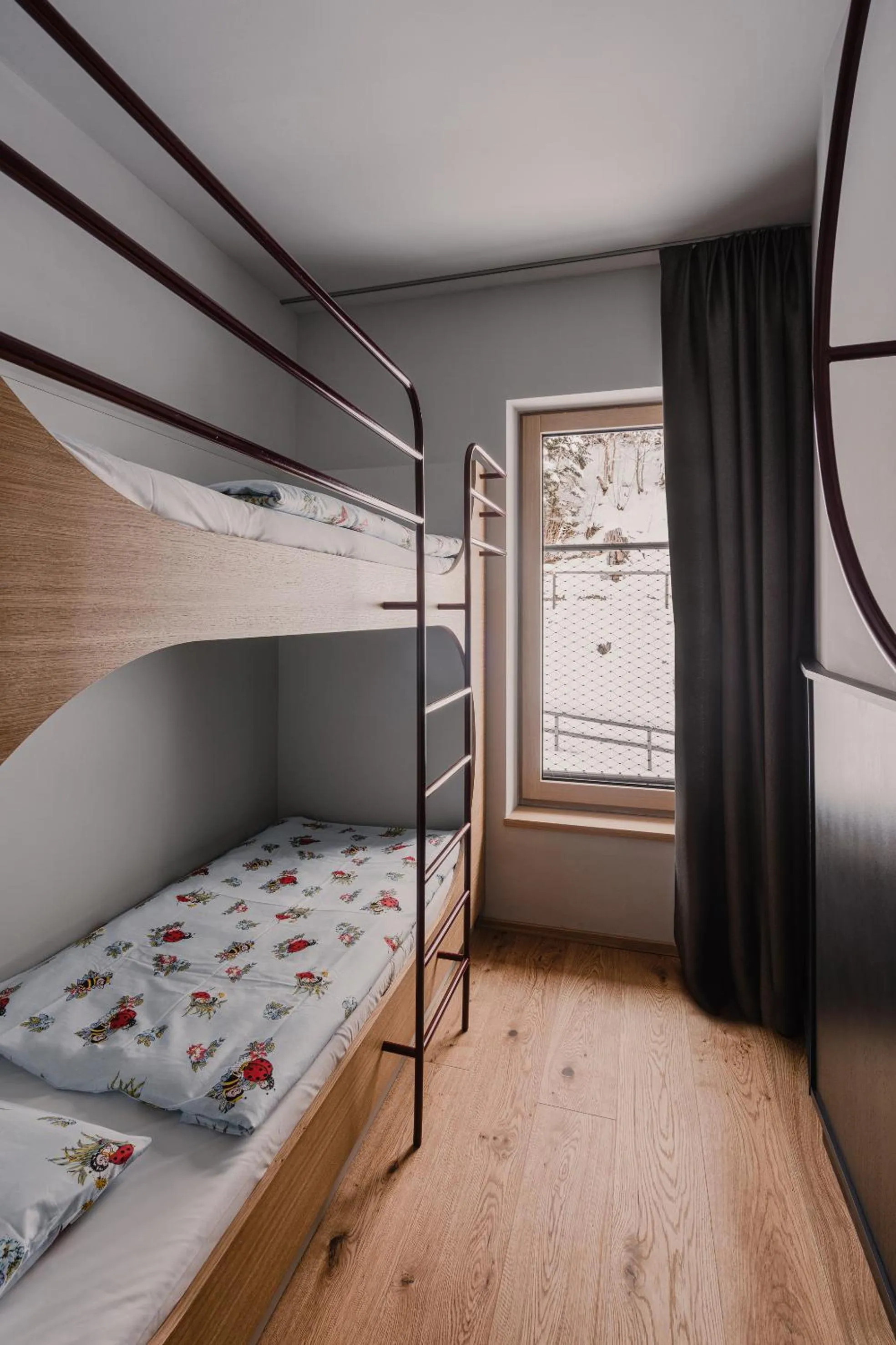 bunk bed, Bed in The Comodo Bad Gastein, a Member of Design Hotels