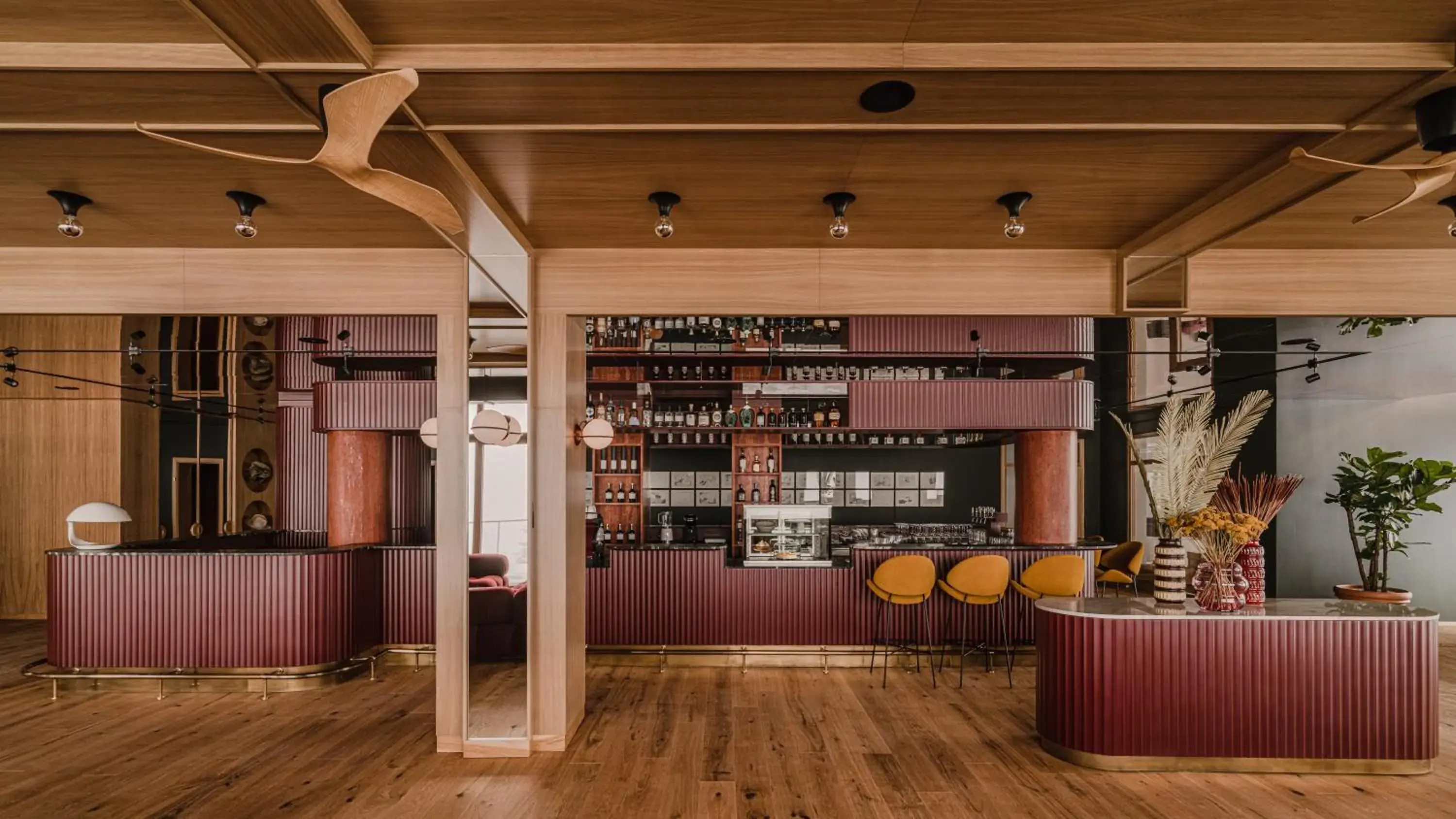 Lobby or reception in The Comodo Bad Gastein, a Member of Design Hotels Lobby or reception in The Comodo Bad Gastein, a Member of Design Hotels