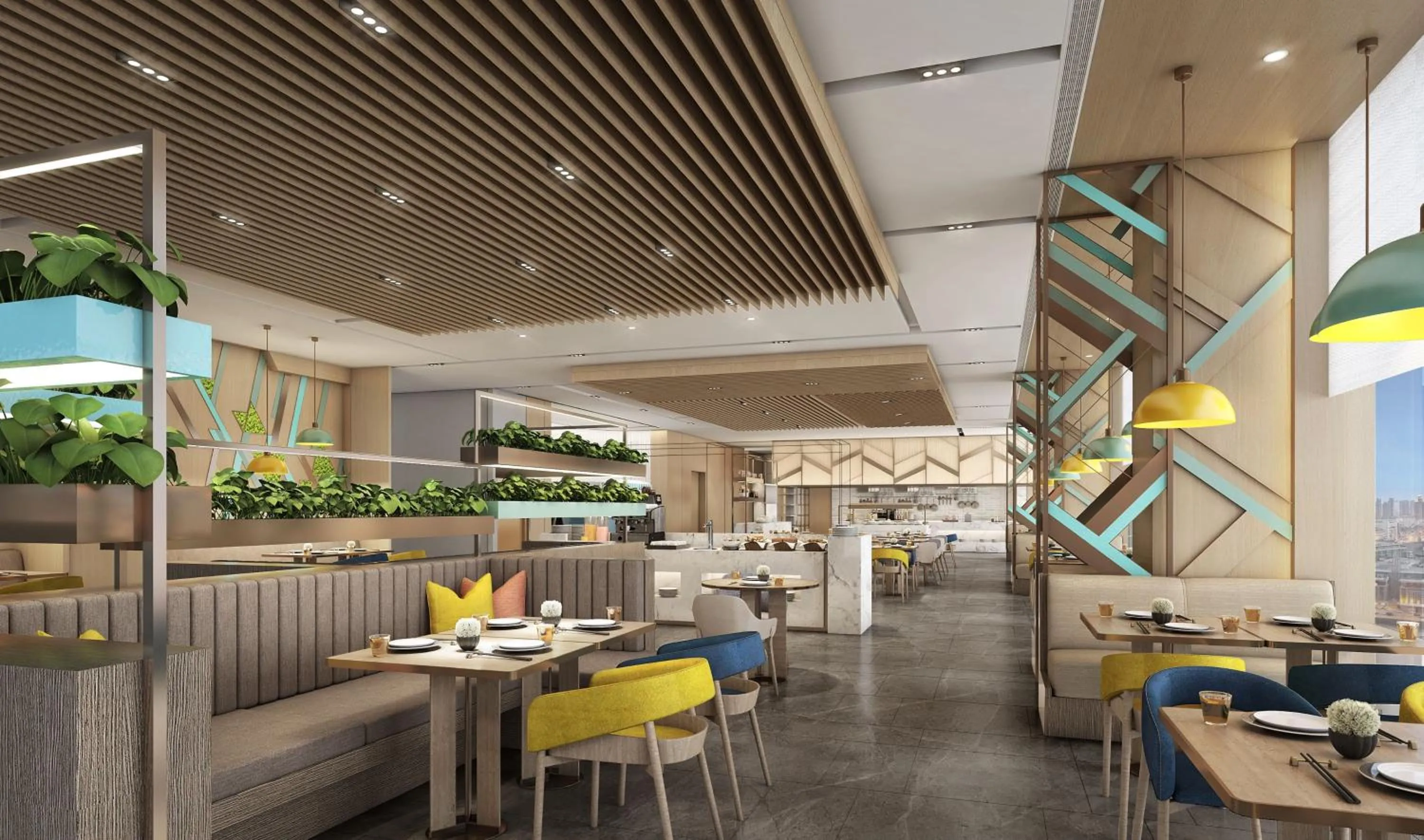 Restaurant/places to eat in Holiday Inn Yongkang