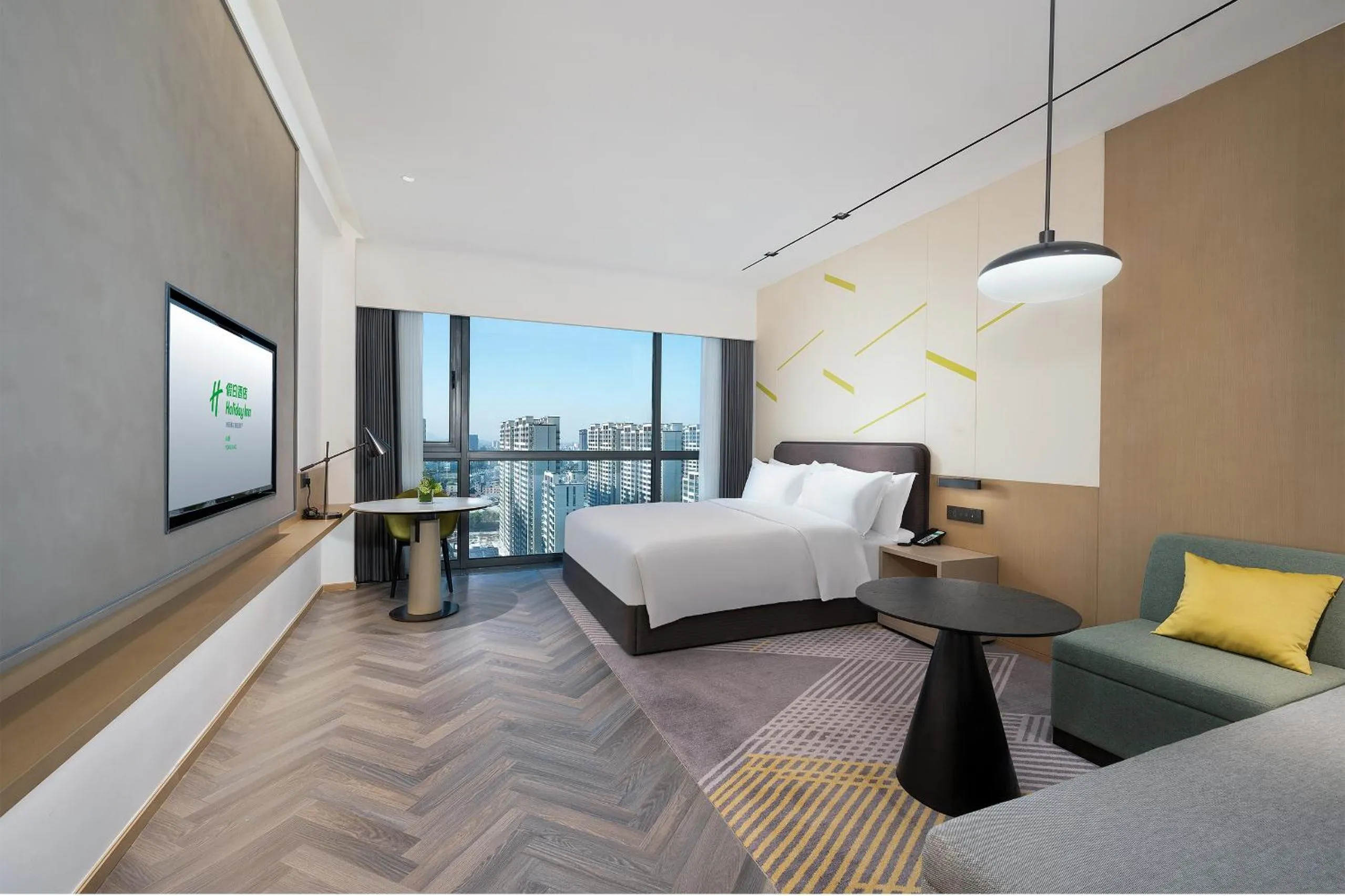 Bedroom, Bed in Holiday Inn Yongkang