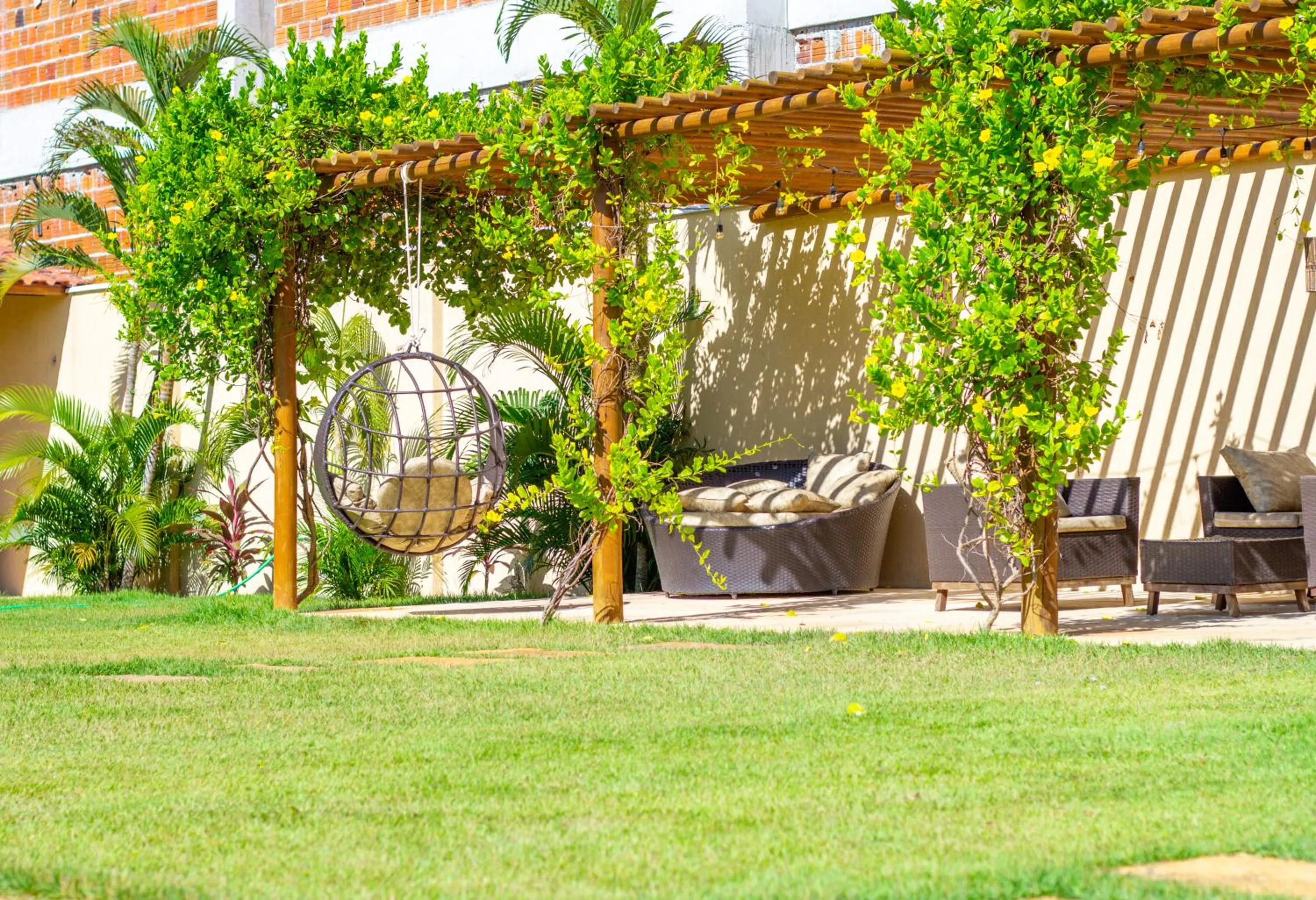 Patio in POUSADA OBAH VILLAGE