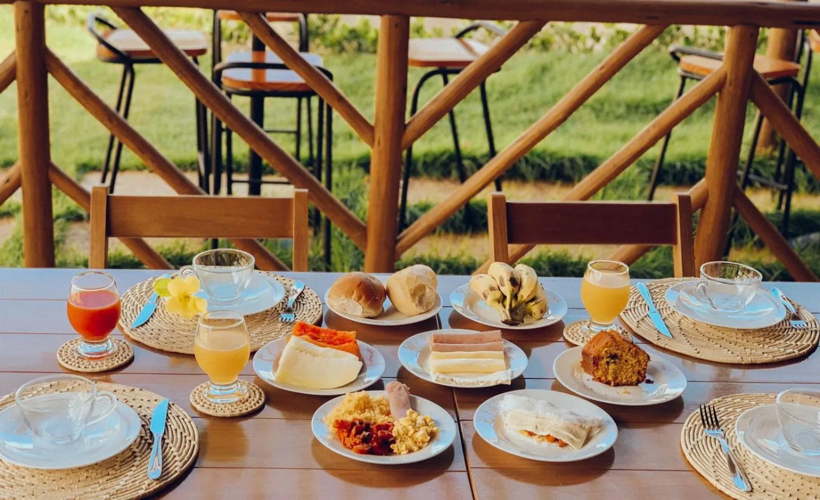 Food and drinks in POUSADA OBAH VILLAGE