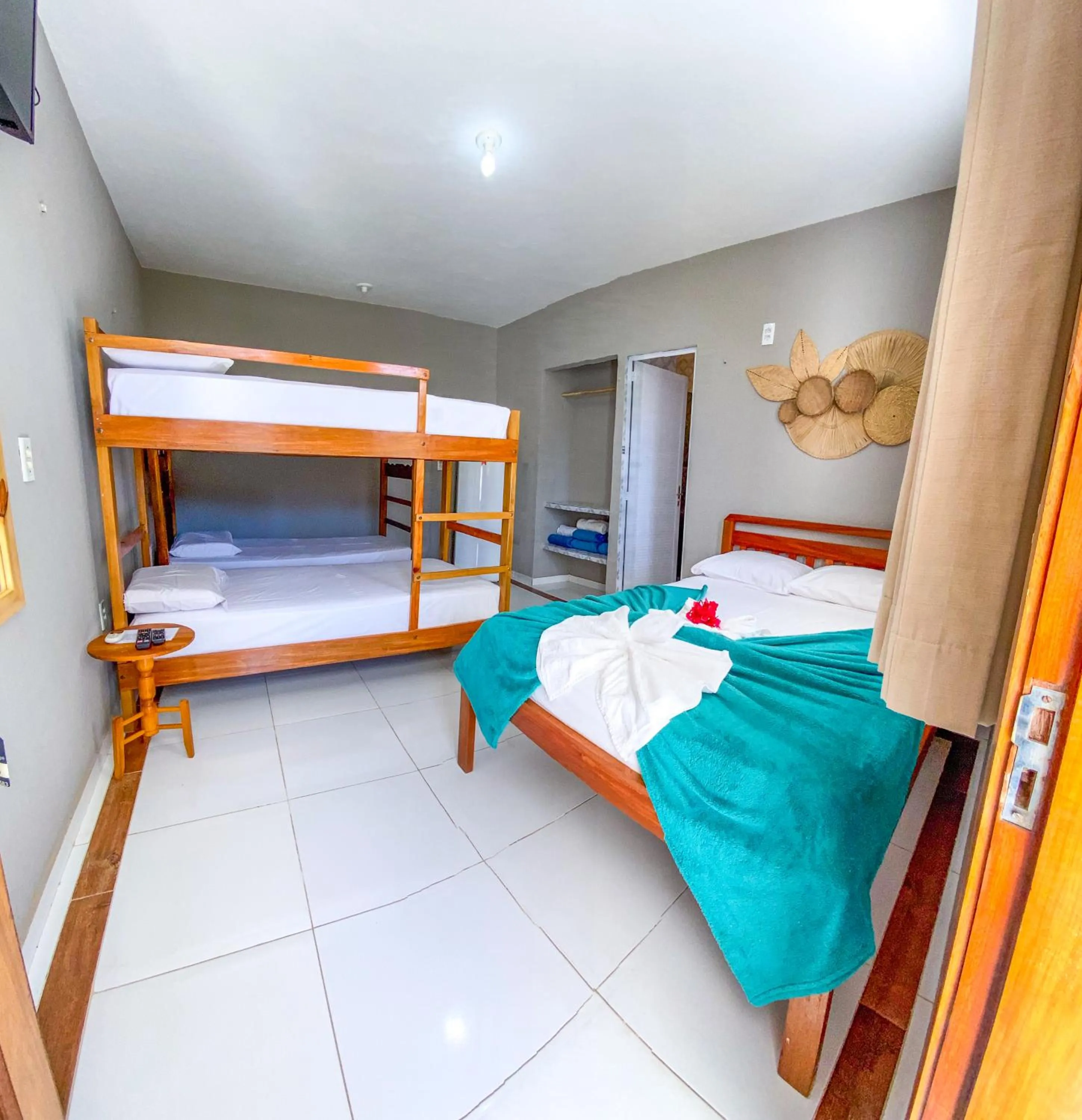 Bed in POUSADA OBAH VILLAGE