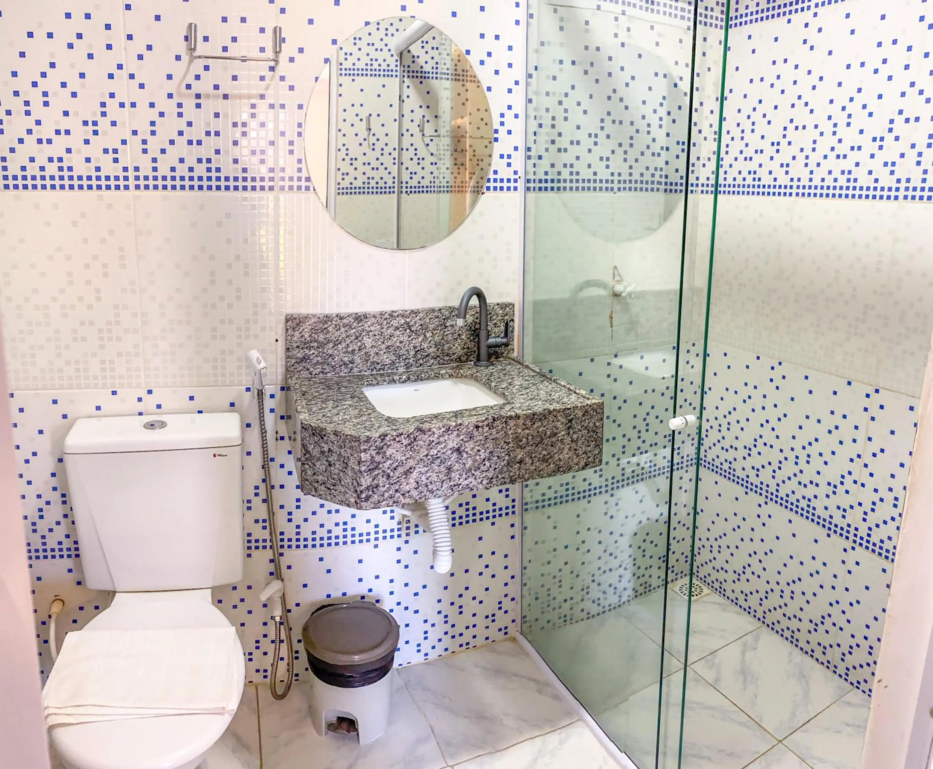 Shower in POUSADA OBAH VILLAGE