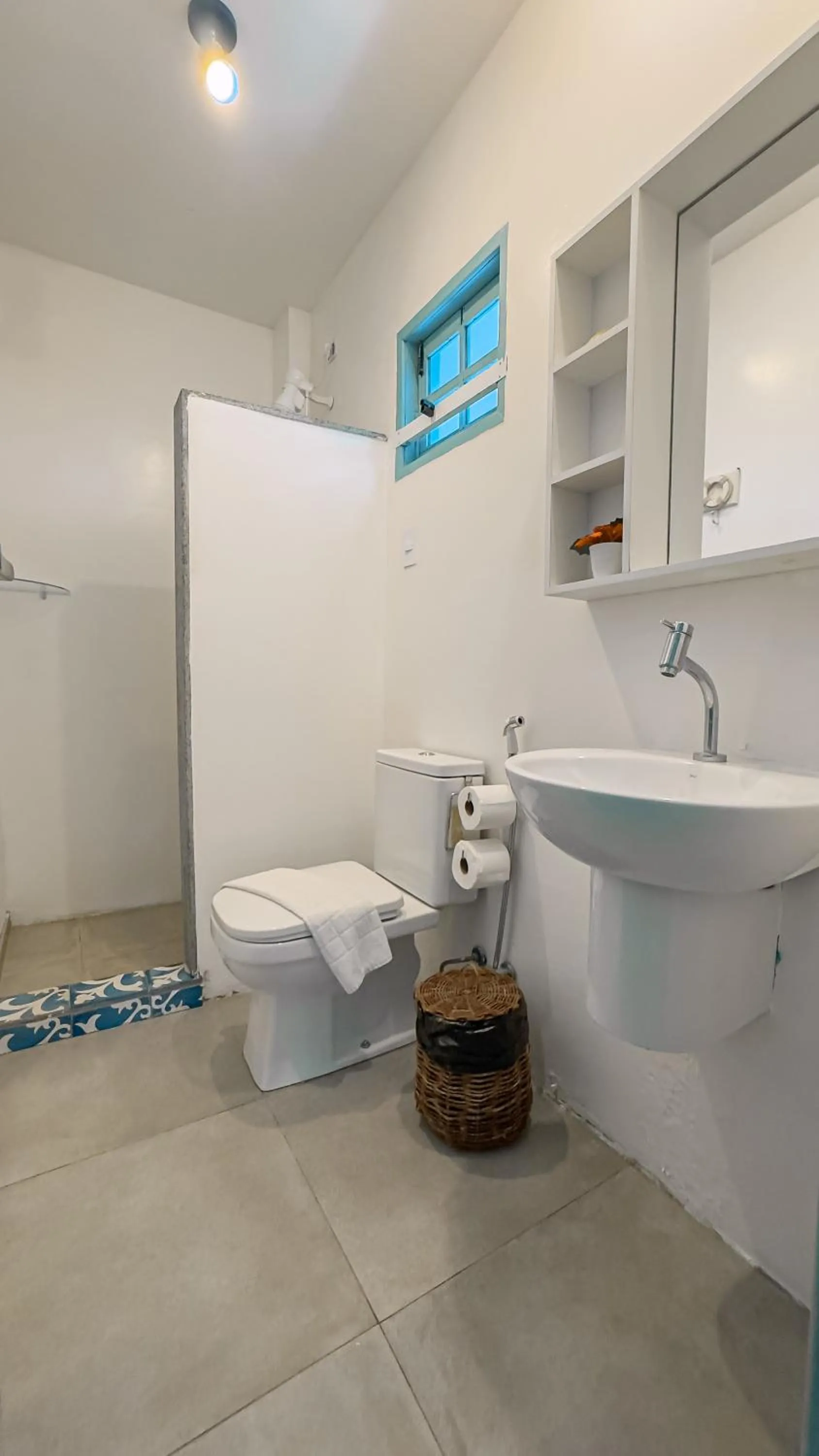 Shower in Casa Azul Maragogi
