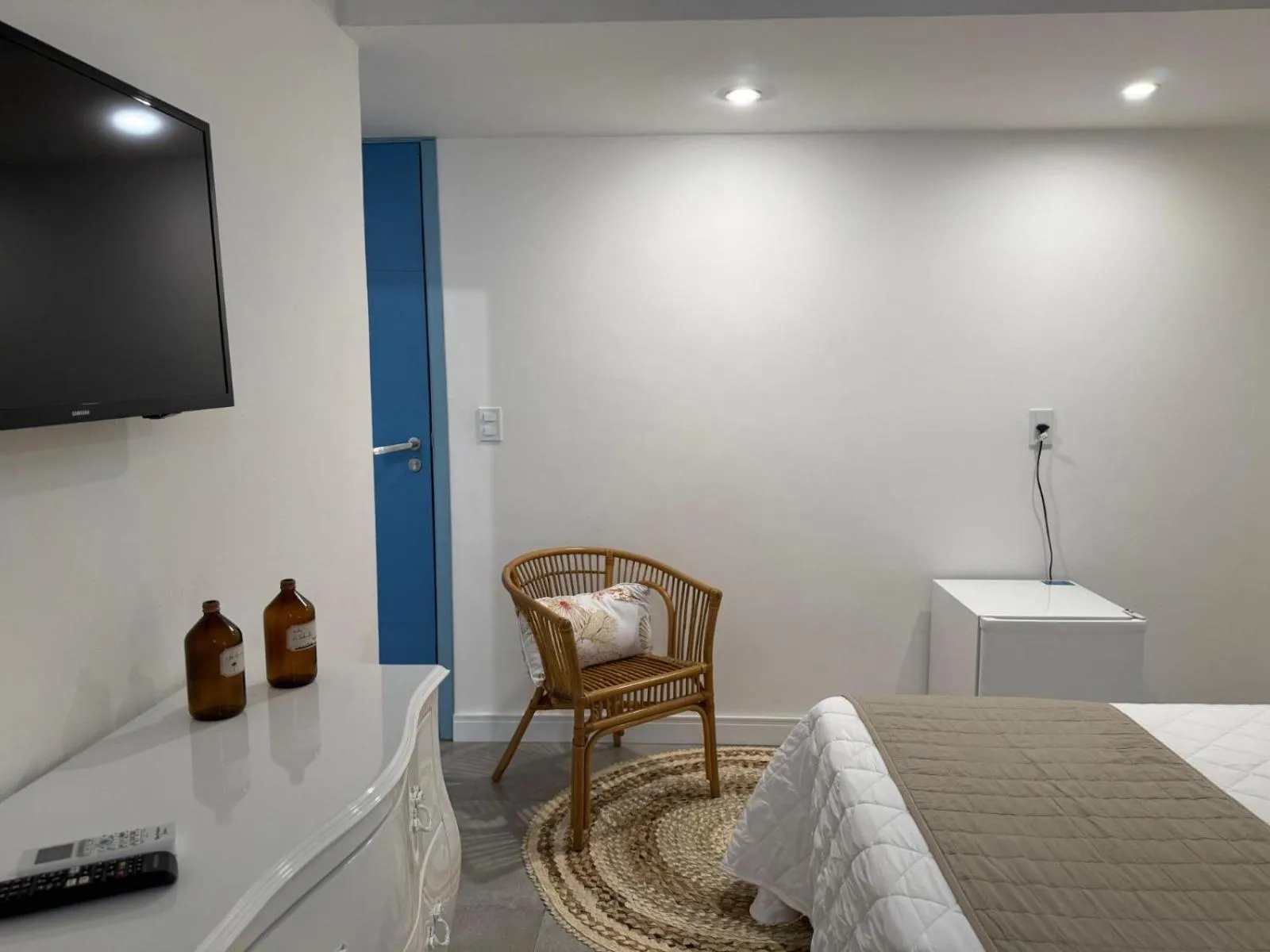 TV and multimedia, Bed in Casa Azul Maragogi