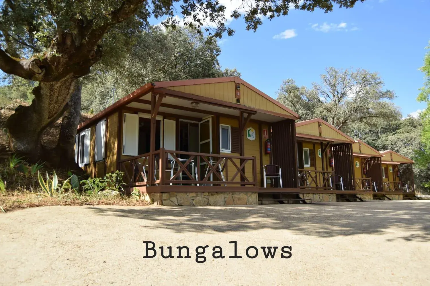 Bungalows, Camping Vega de Francia Bungalows, Camping Vega de Francia