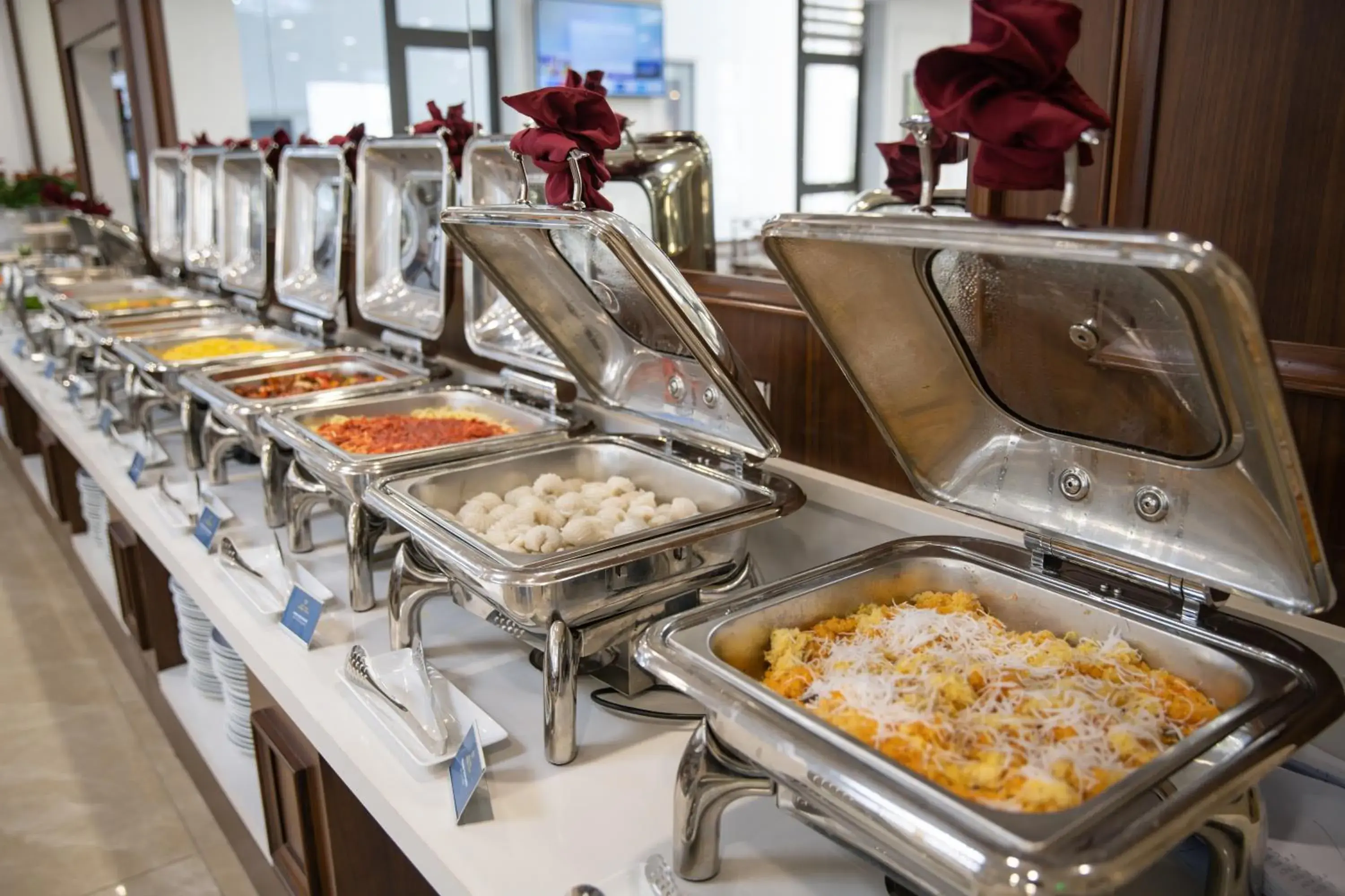 Buffet breakfast in The Sail Hotel - My Khe Beach Buffet breakfast in The Sail Hotel - My Khe Beach