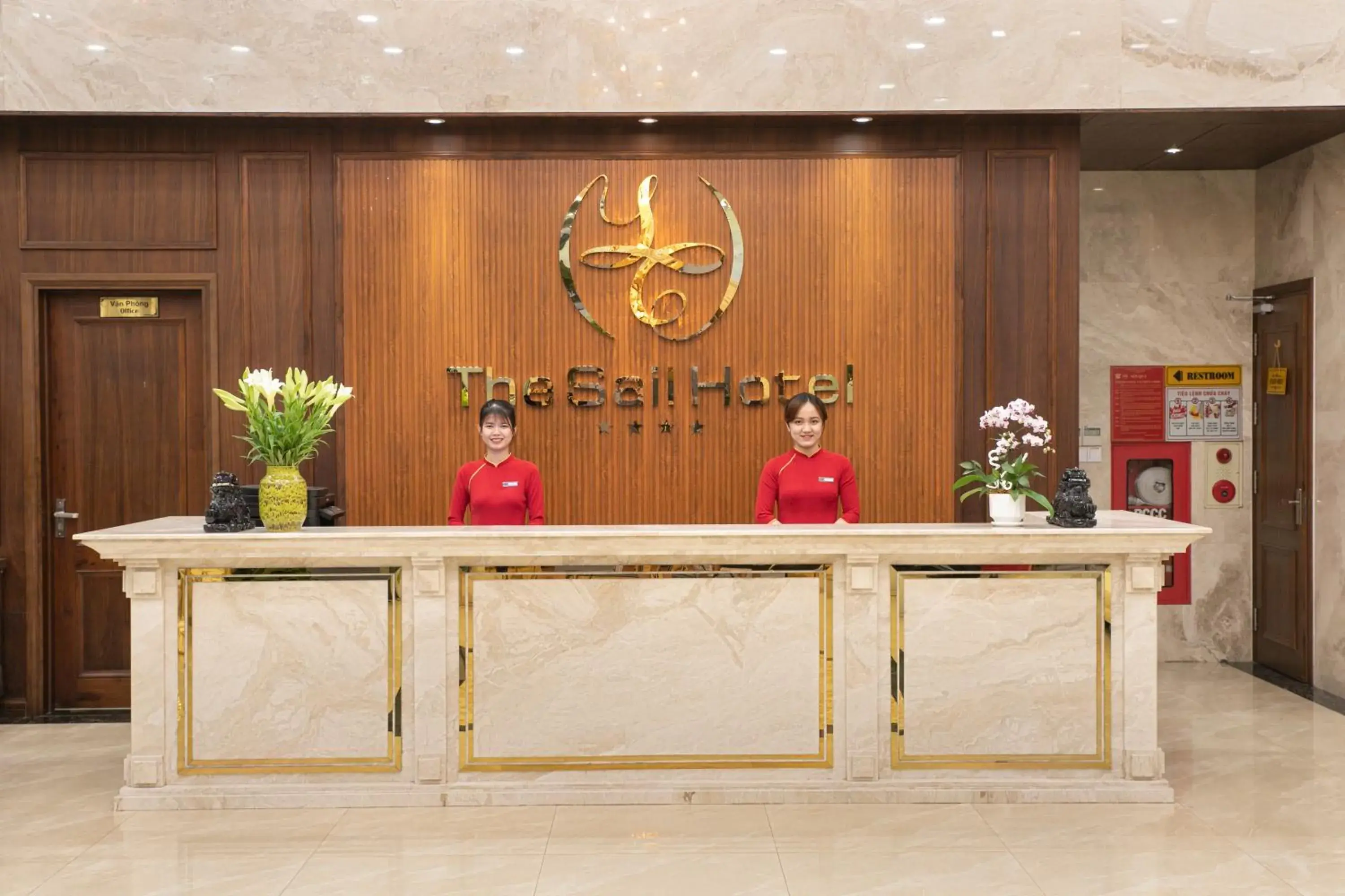 Lobby or reception in The Sail Hotel - My Khe Beach Lobby or reception in The Sail Hotel - My Khe Beach