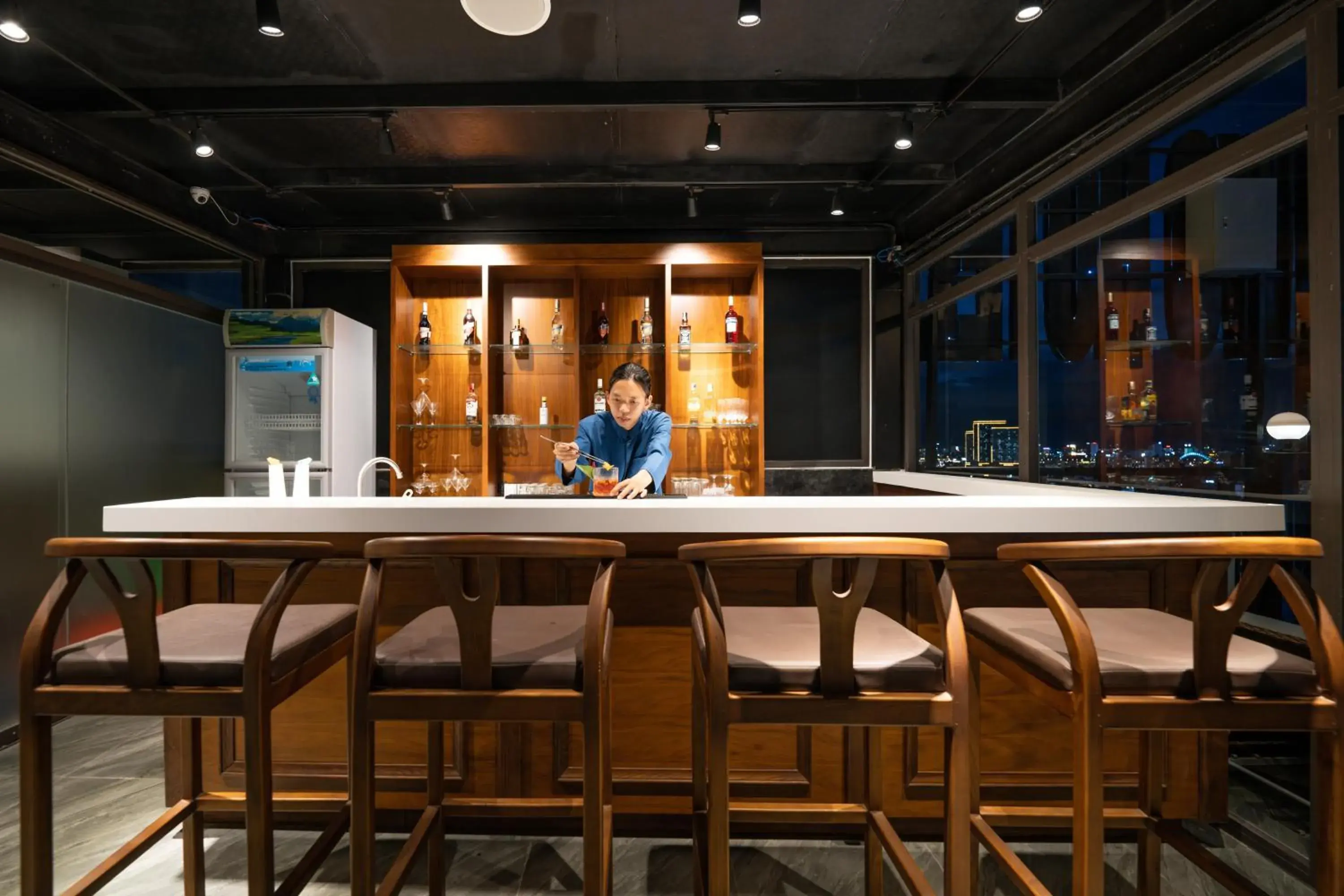 Lounge or bar in The Sail Hotel - My Khe Beach Lounge or bar in The Sail Hotel - My Khe Beach