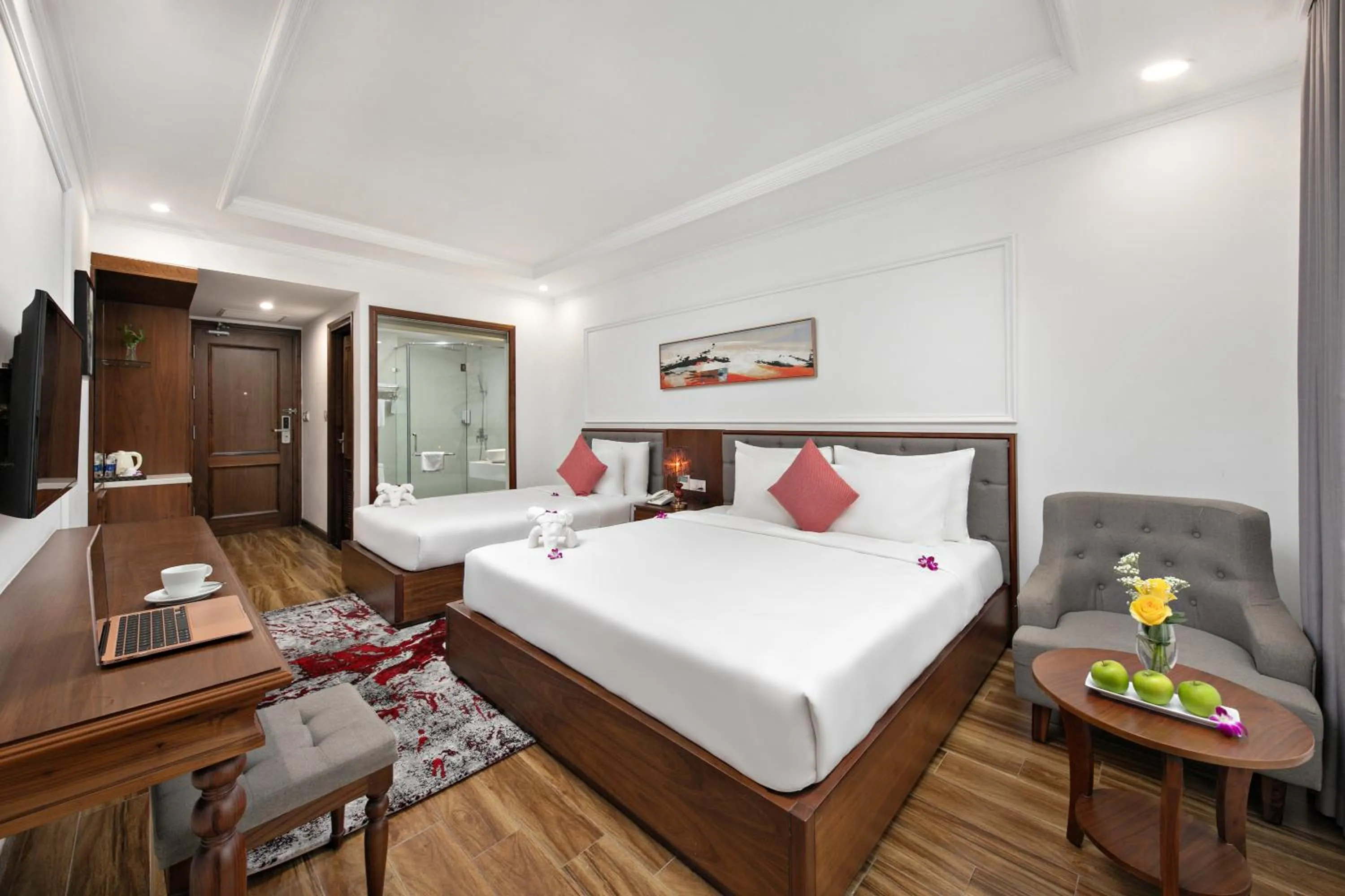 Photo of the whole room, Bed in The Sail Hotel - My Khe Beach