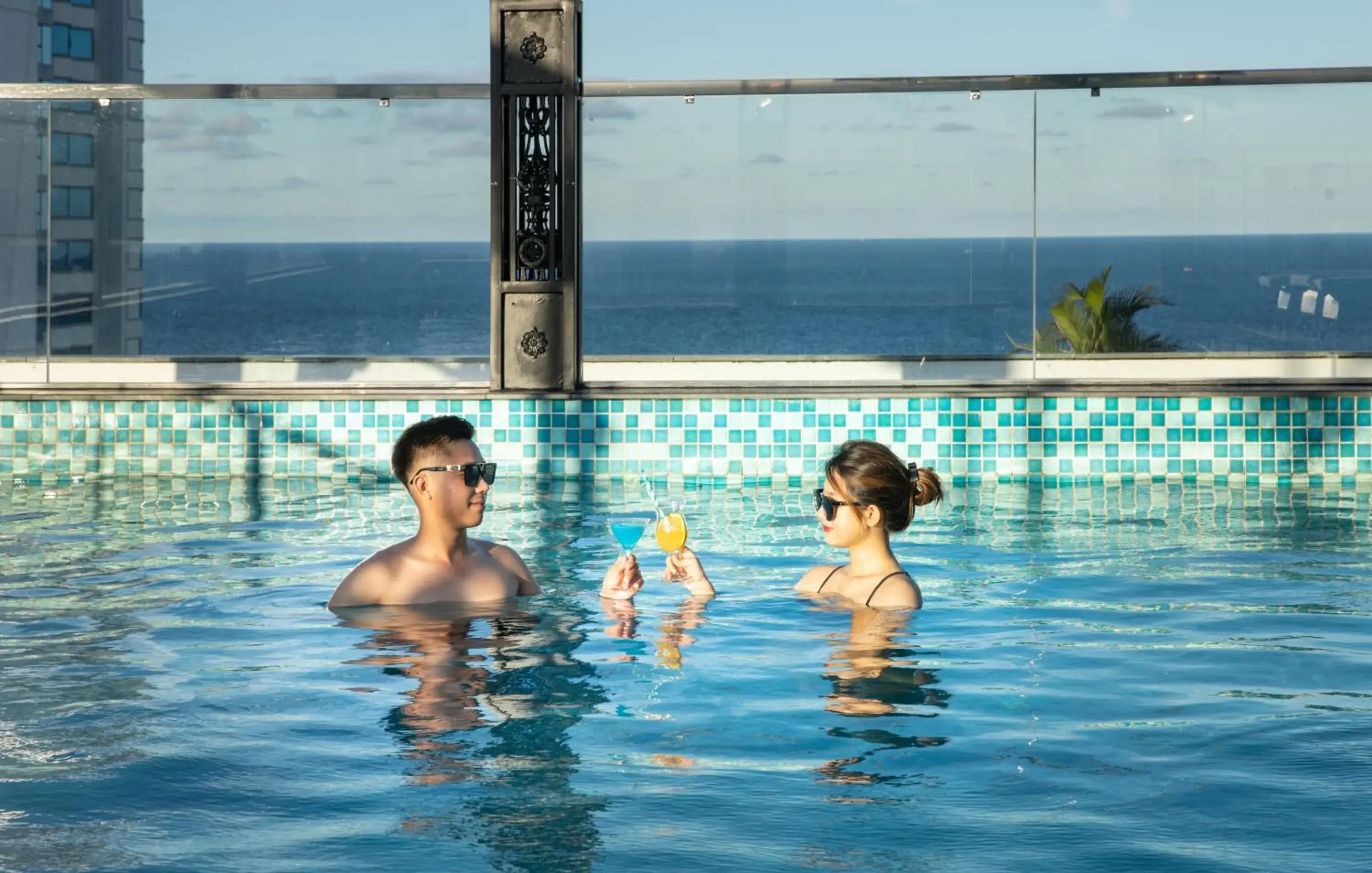 Pool view in The Sail Hotel - My Khe Beach Pool view in The Sail Hotel - My Khe Beach