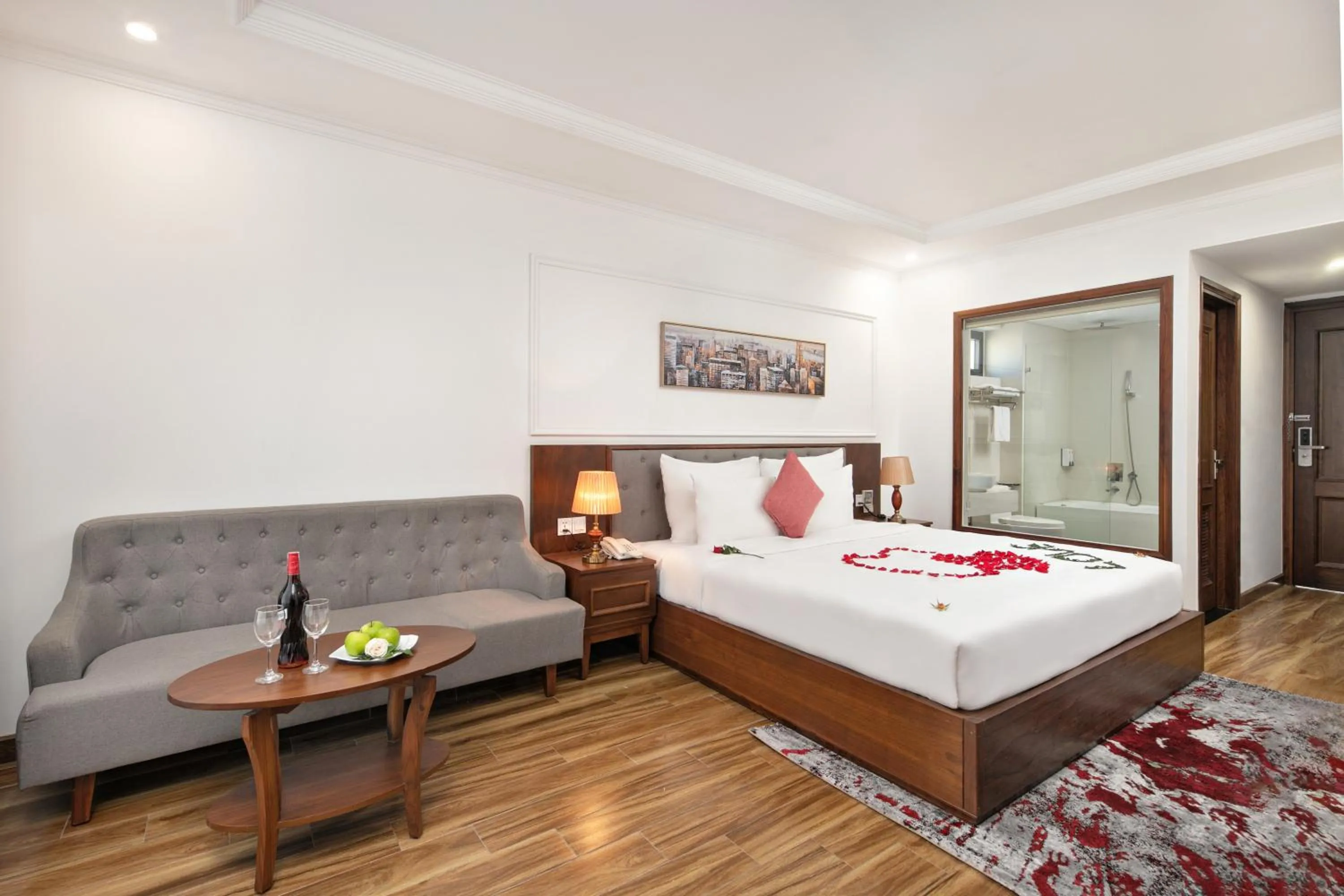 Photo of the whole room, Bed in The Sail Hotel - My Khe Beach