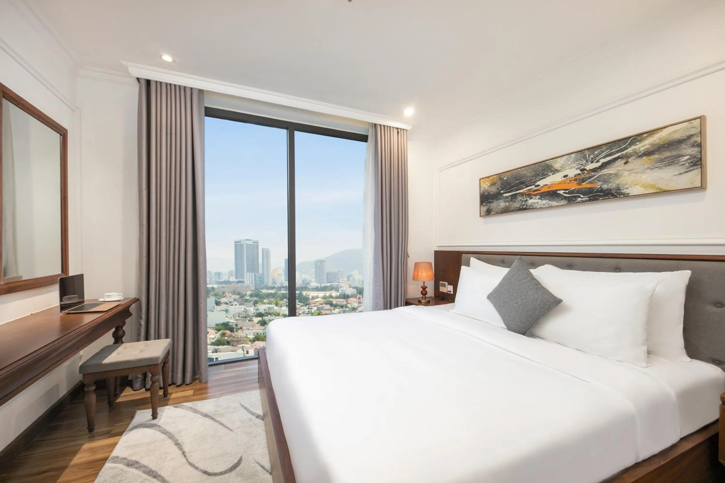 Photo of the whole room, Bed in The Sail Hotel - My Khe Beach