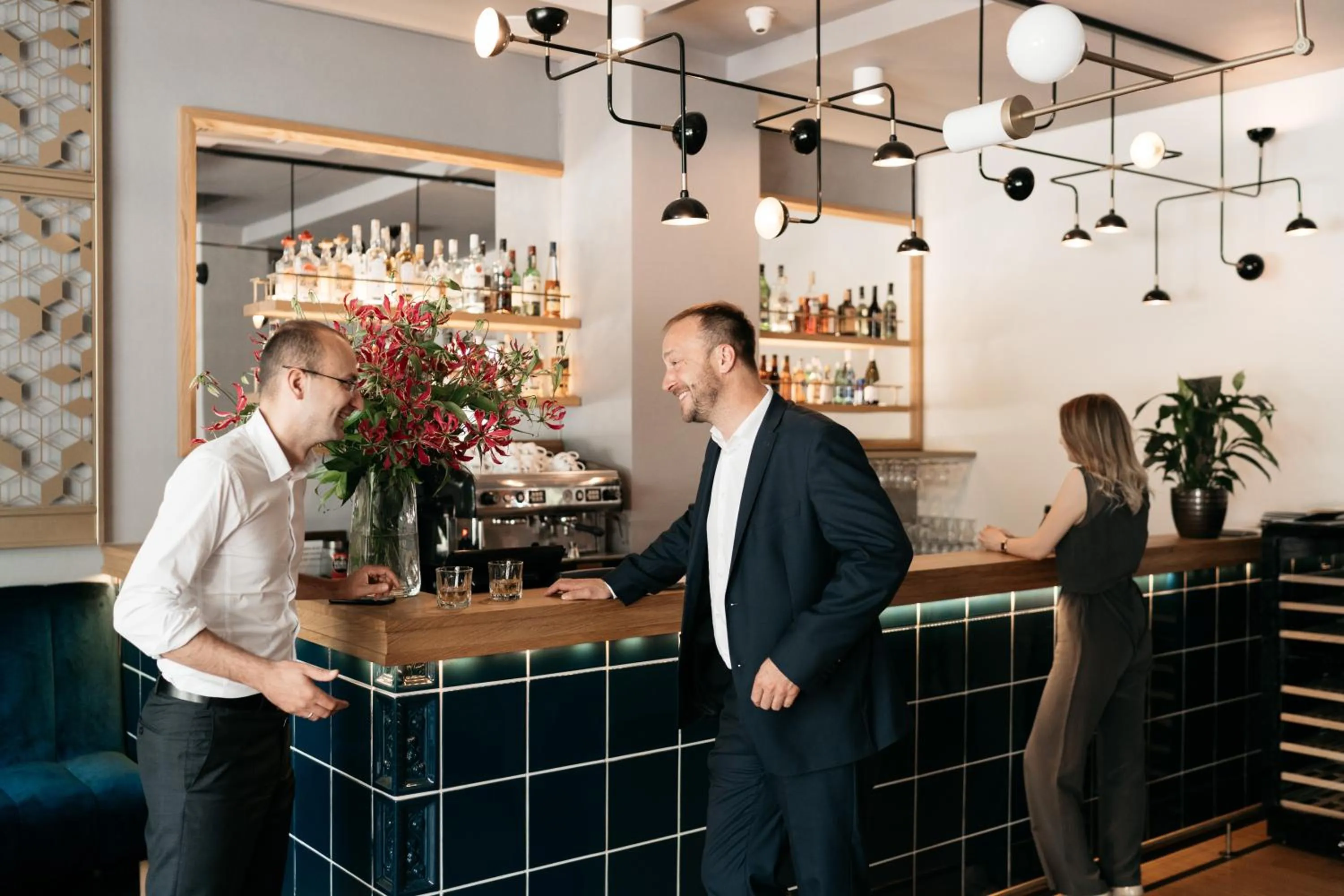 People in Hotel Apis