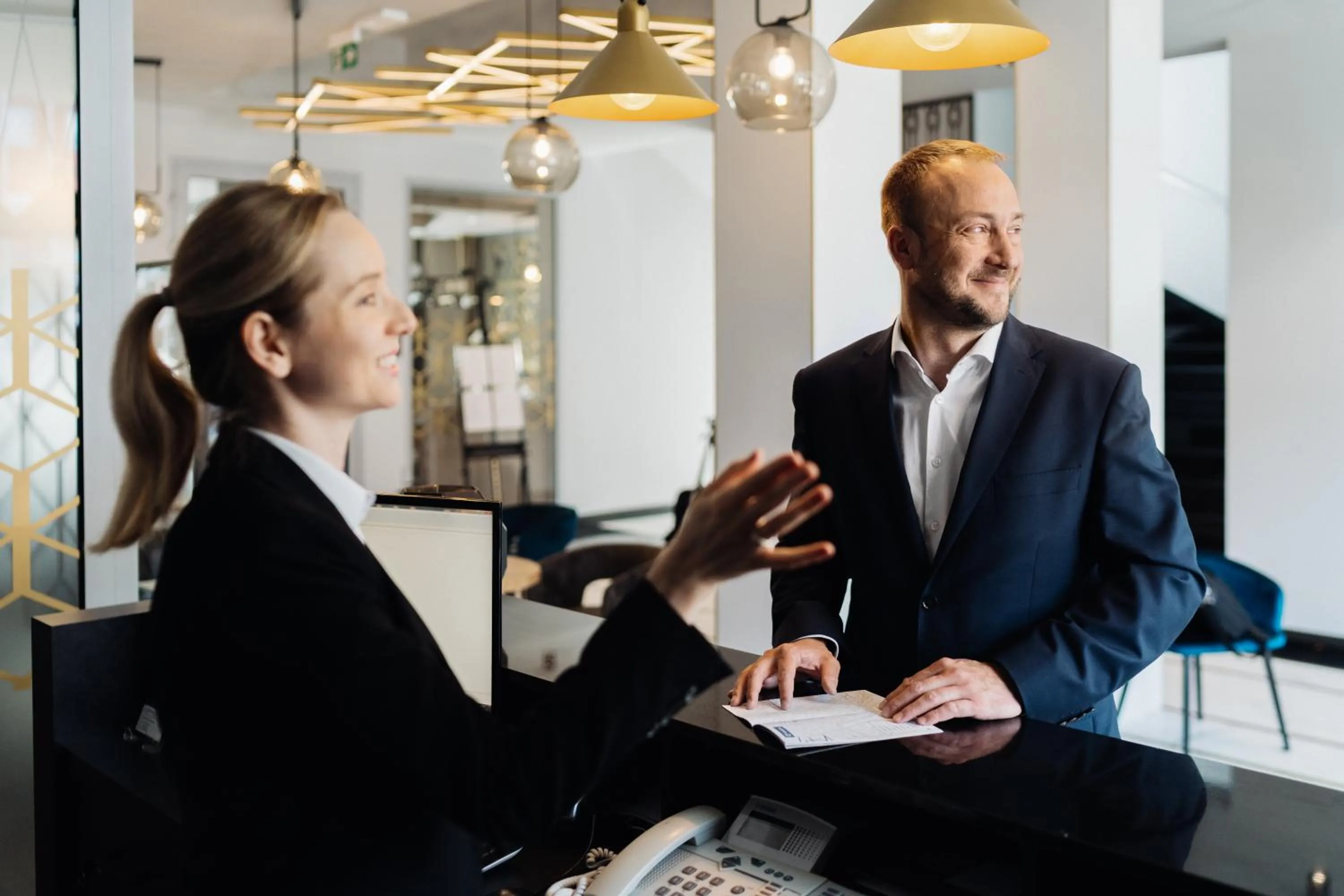 Lobby or reception in Hotel Apis