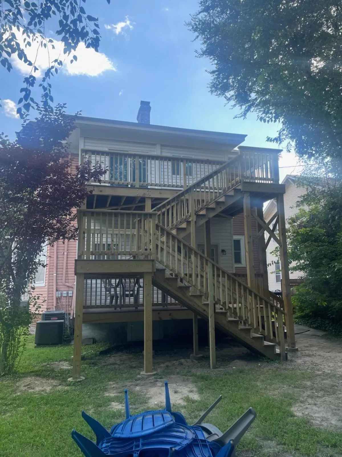 Property building in The Great Pink Lady with Huge Wrap Around Porch!