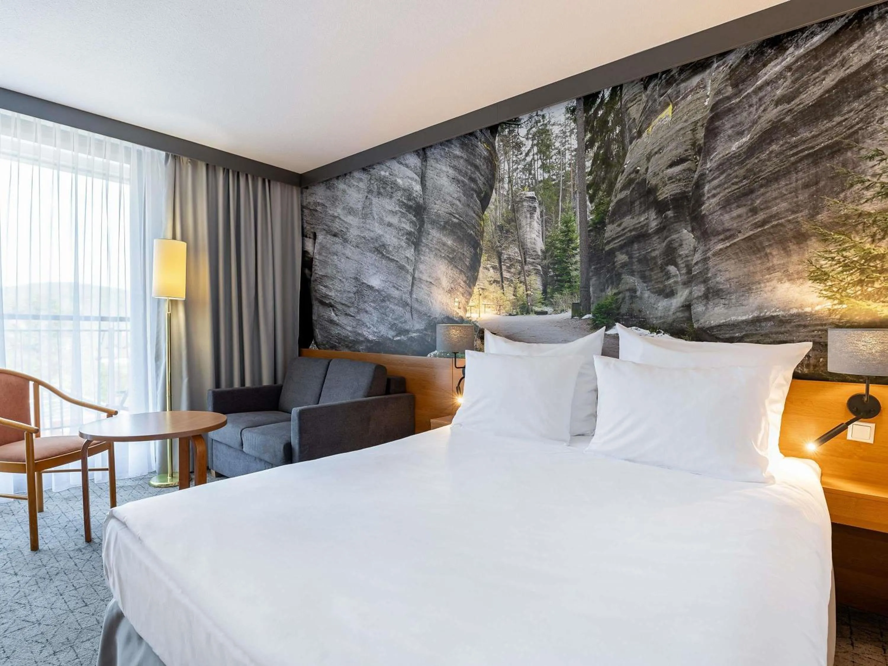 Bedroom, Bed in Mercure Karpacz Skalny