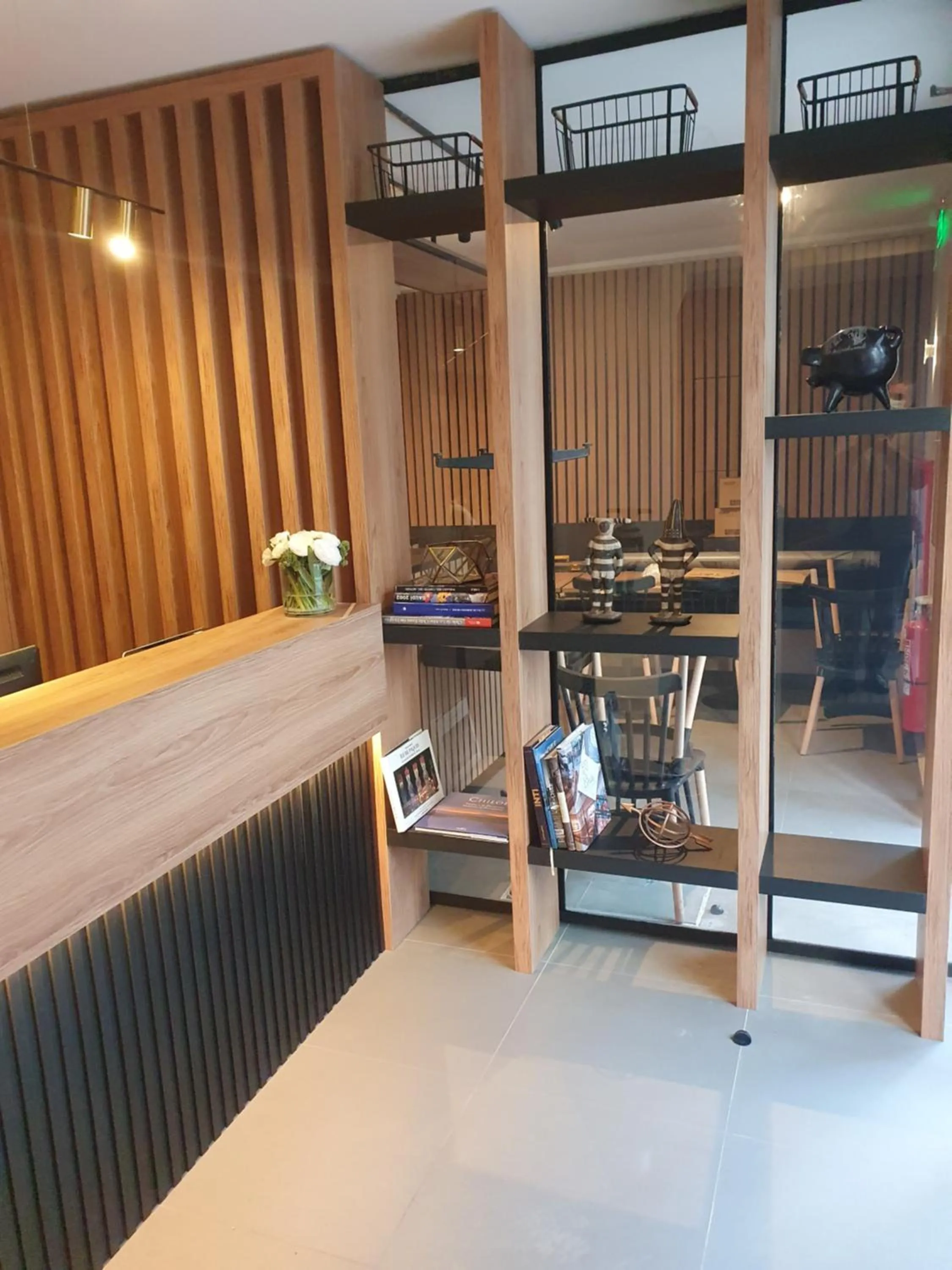 Lobby or reception, Bed in Lastarria Hotel