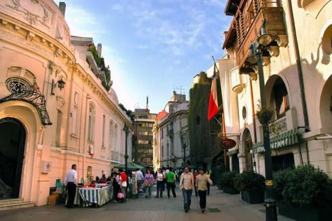 Nearby landmark in Lastarria Hotel