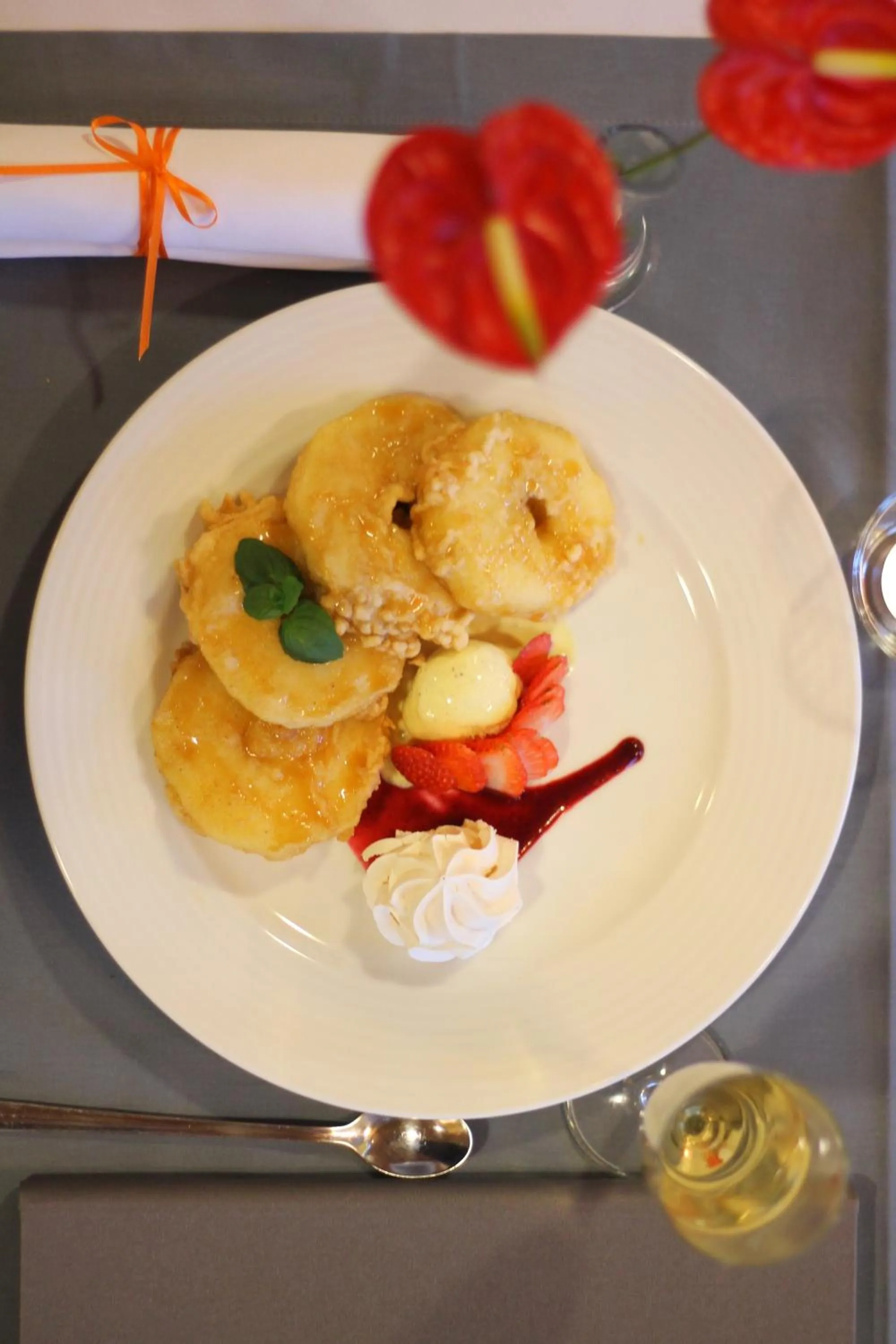 Food close-up in Business Hotel Vega Wrocław