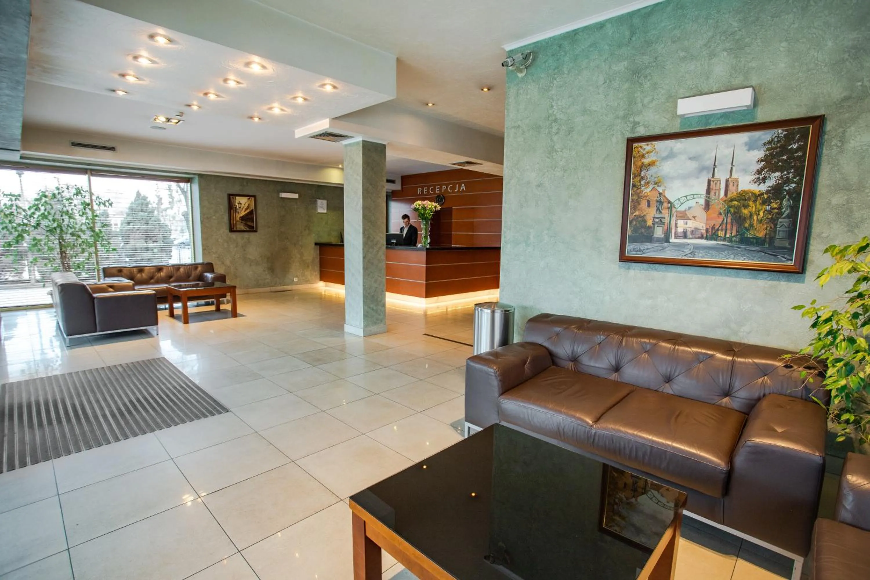 Lobby or reception in Business Hotel Vega Wrocław