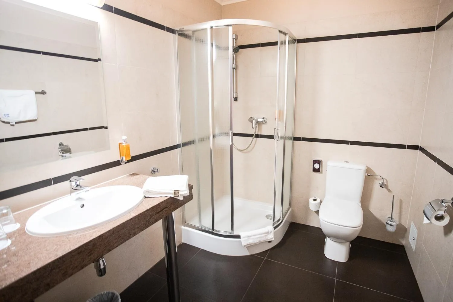 Shower in Business Hotel Vega Wrocław