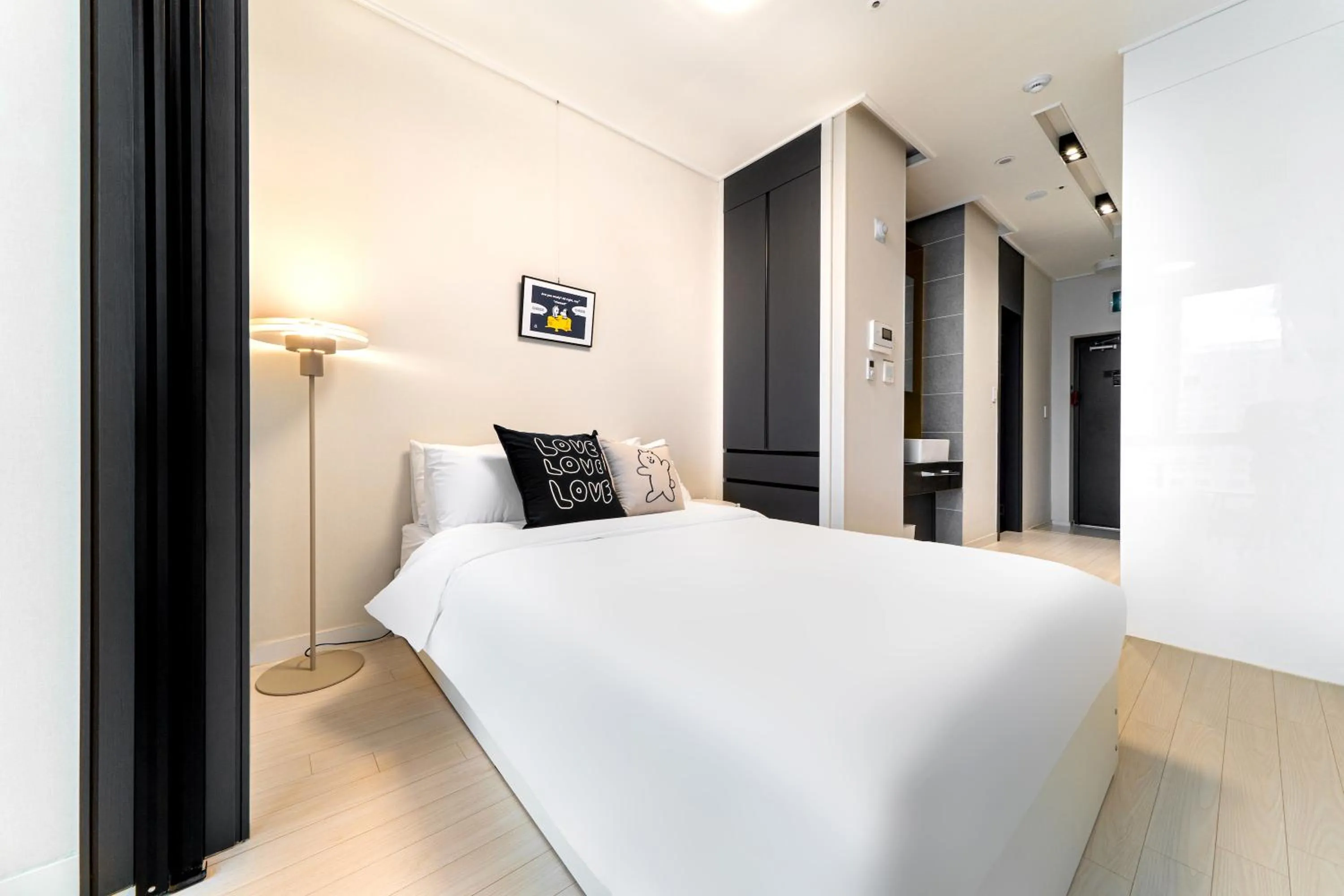 Bed in Urbanstay Seomyeon