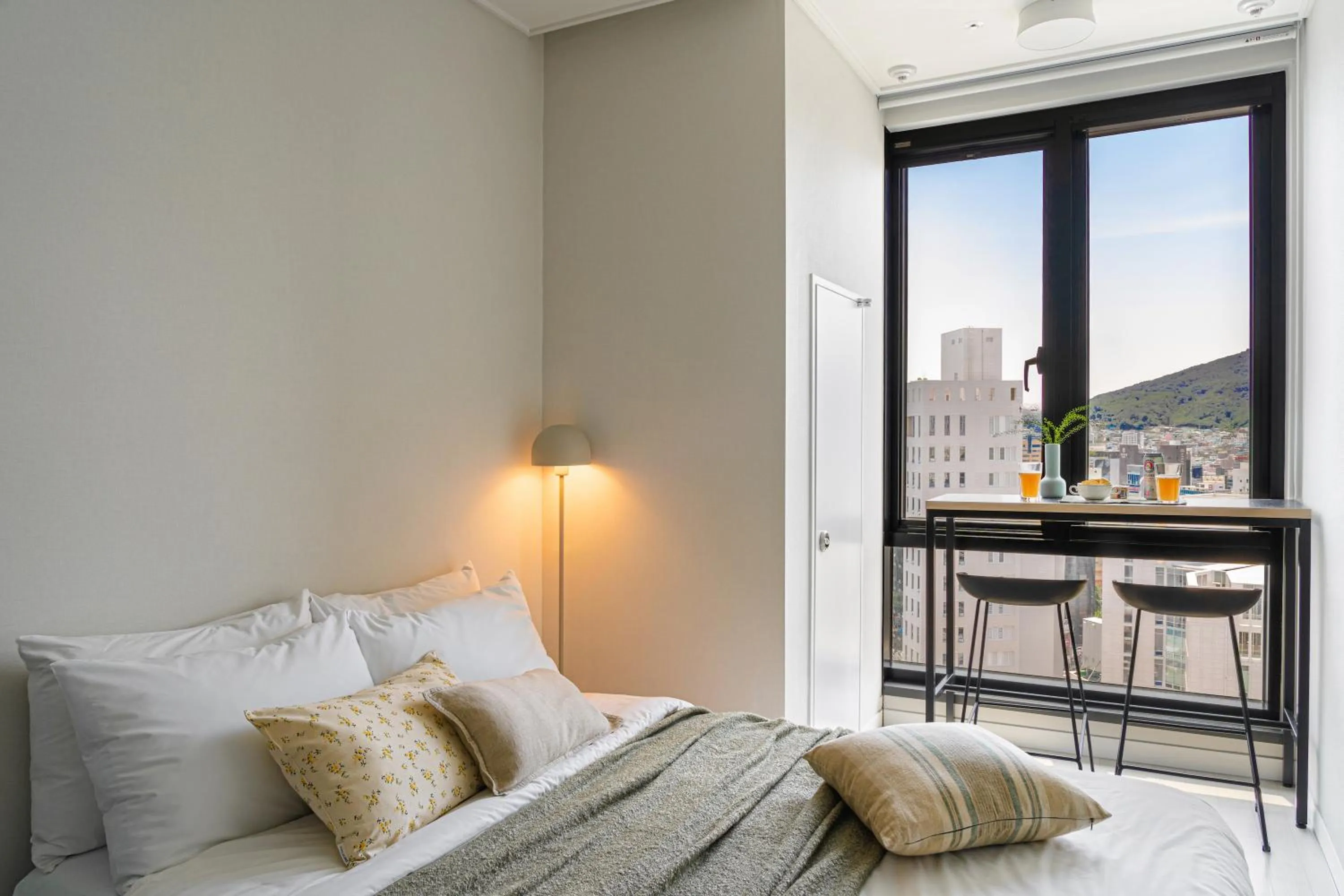 Bed in Urbanstay Seomyeon