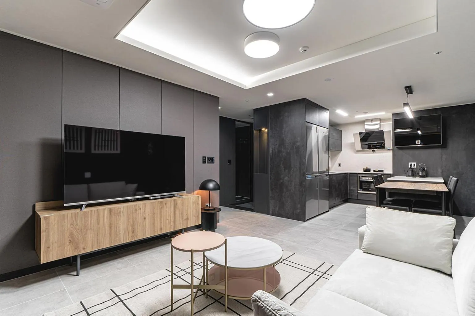 Living room in Le Collective Busan Gijang