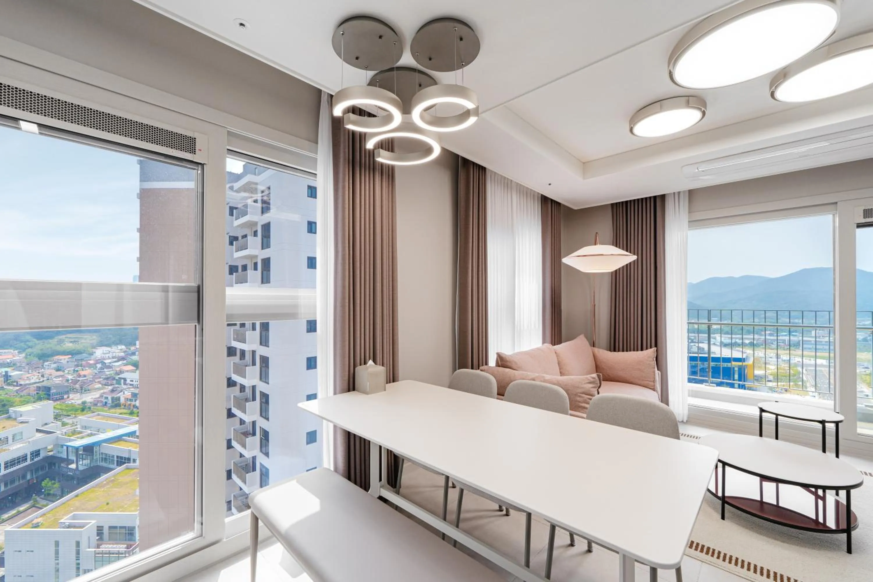 Living room in Le Collective Busan Gijang