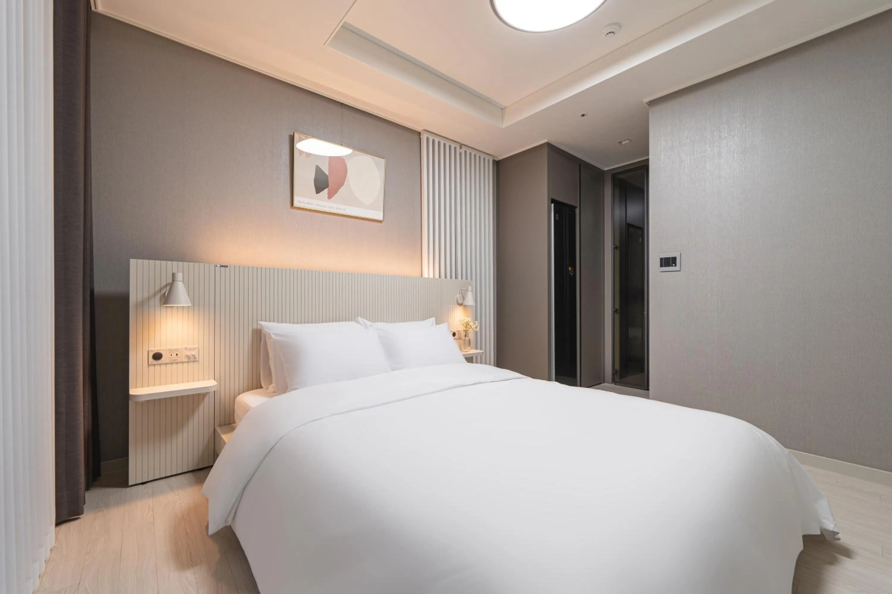 Bed in Le Collective Busan Gijang