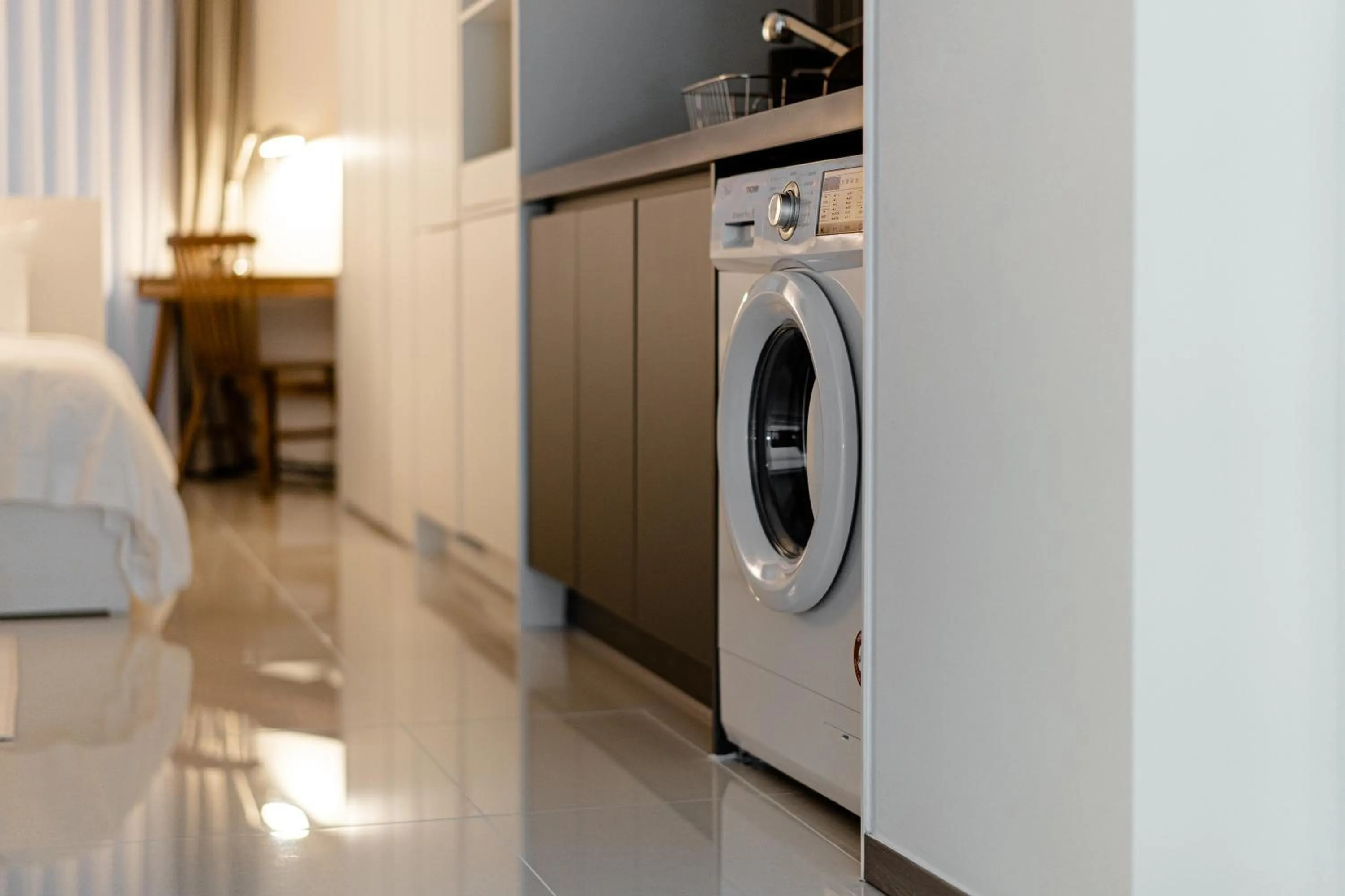 washing machine in Urbanstay Busan Cityhall