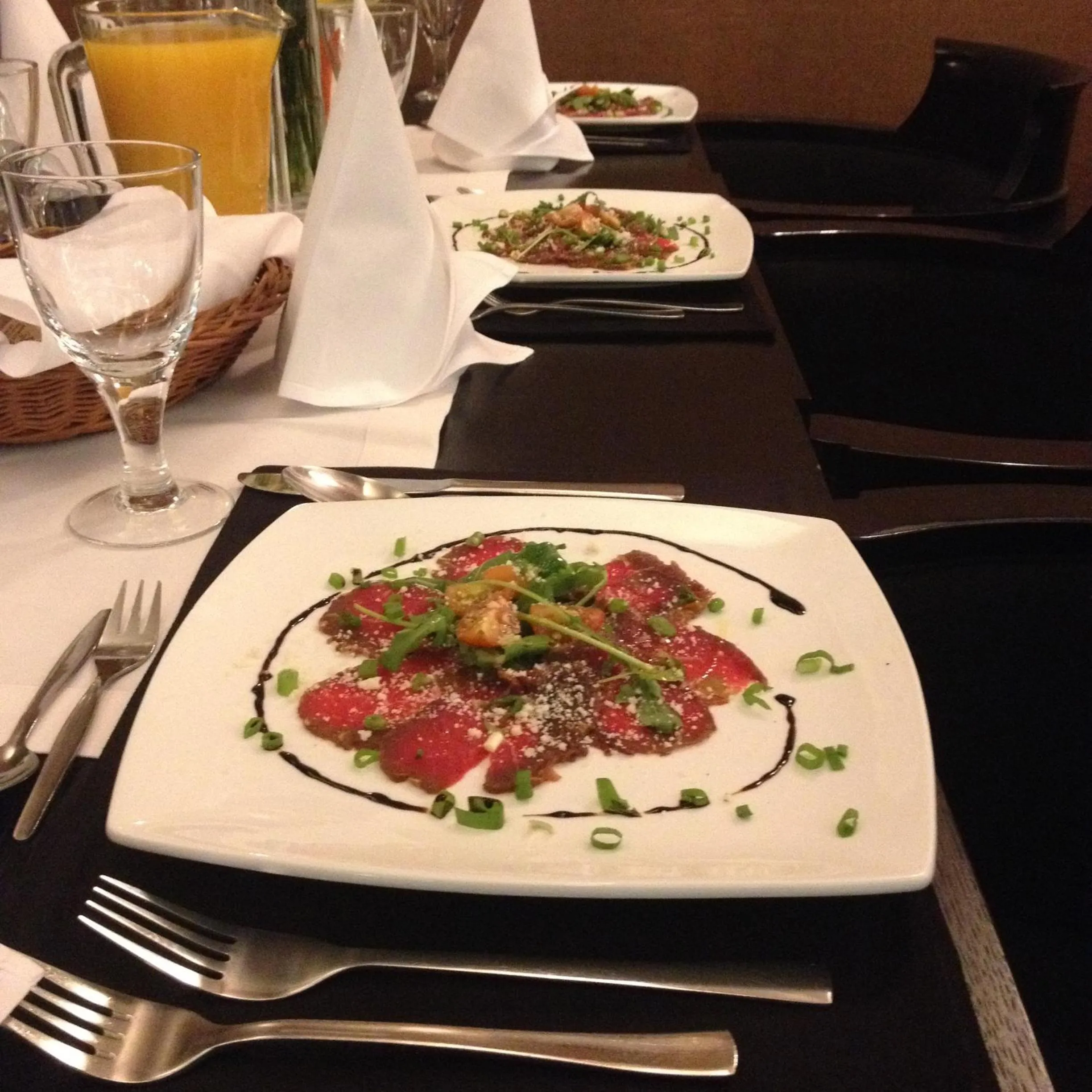 Food close-up in Hotel Blick