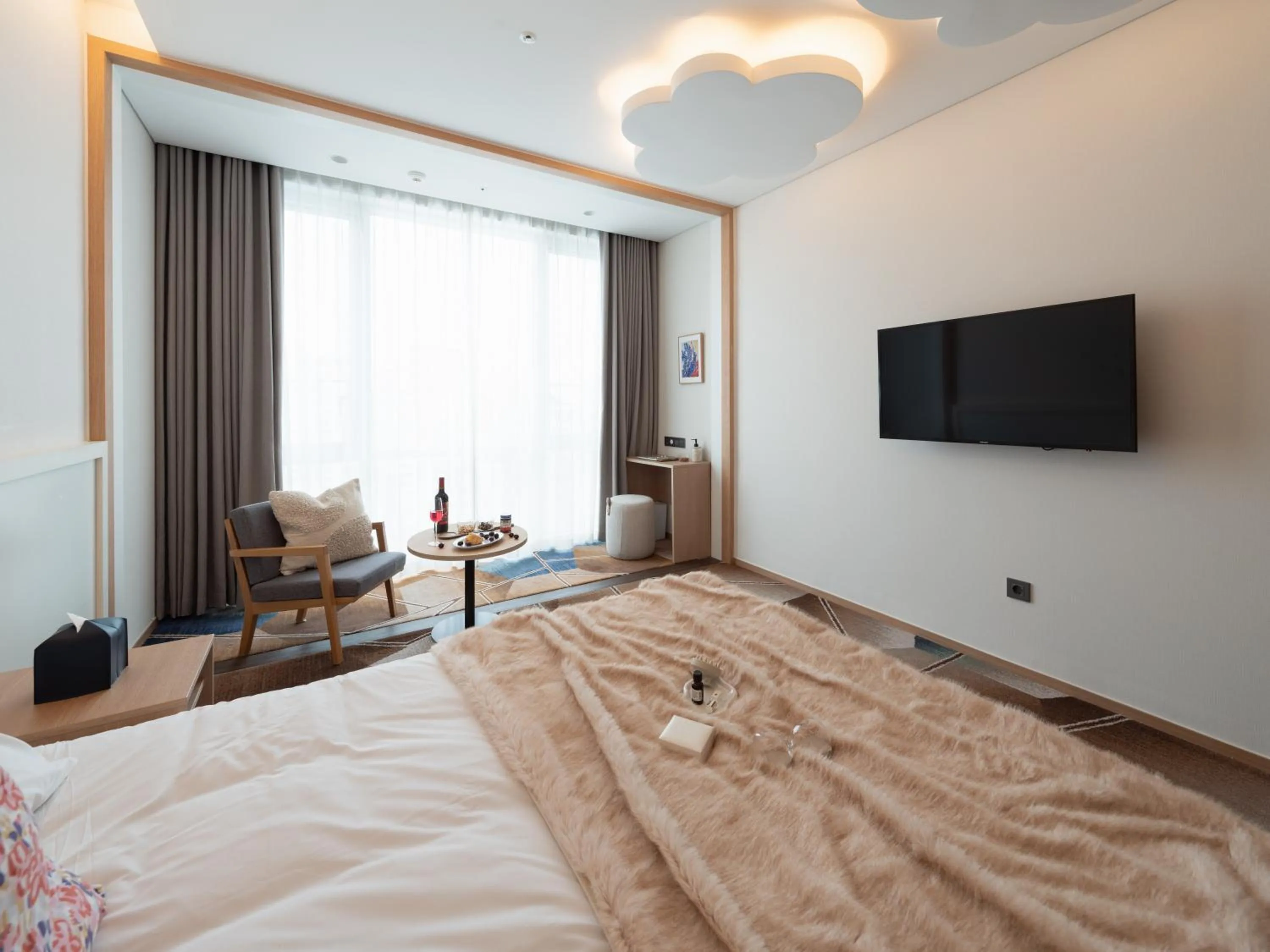 Photo of the whole room, Bed in Urbanstay Residence Dongtan