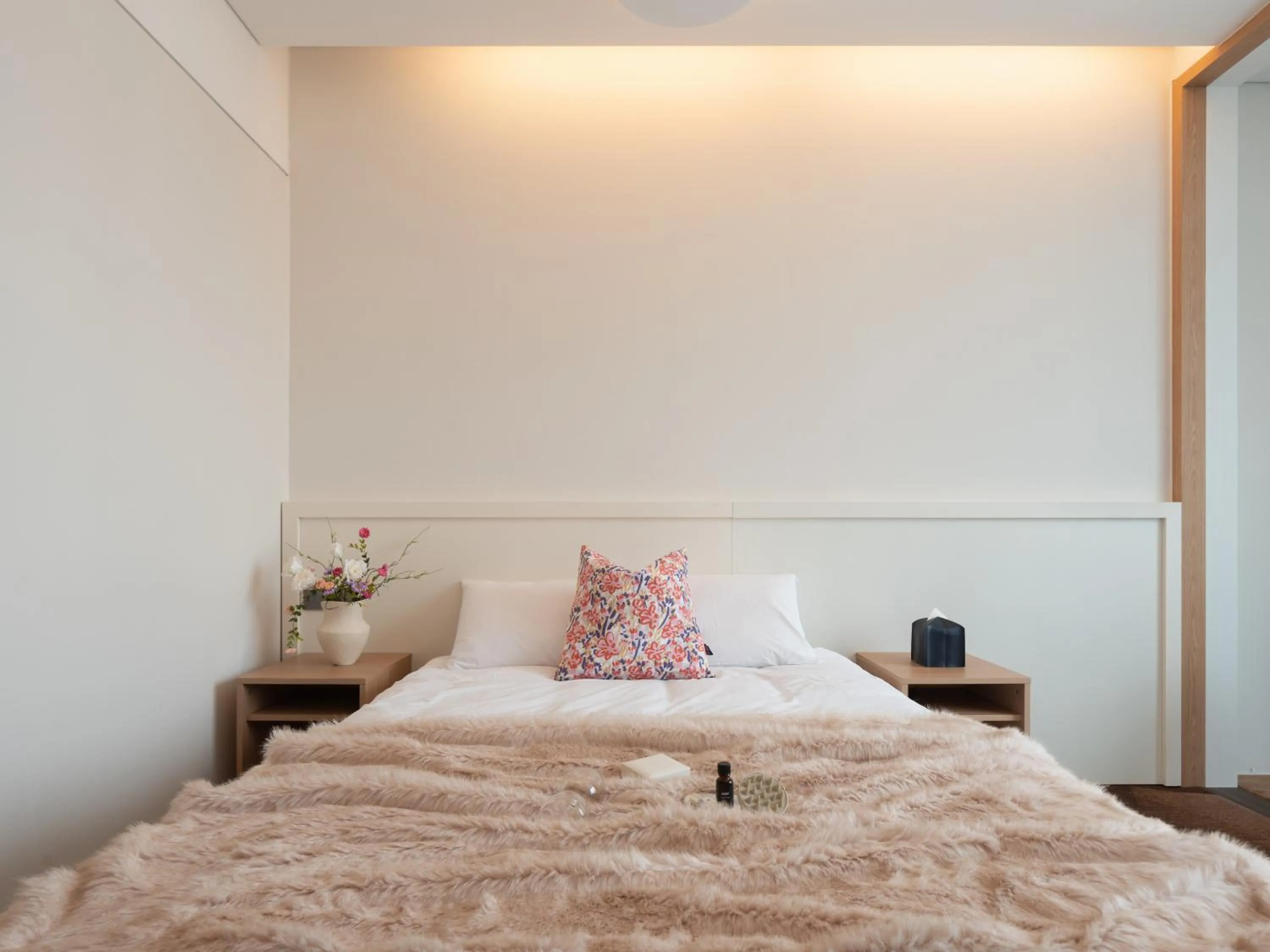Bed in Urbanstay Residence Dongtan