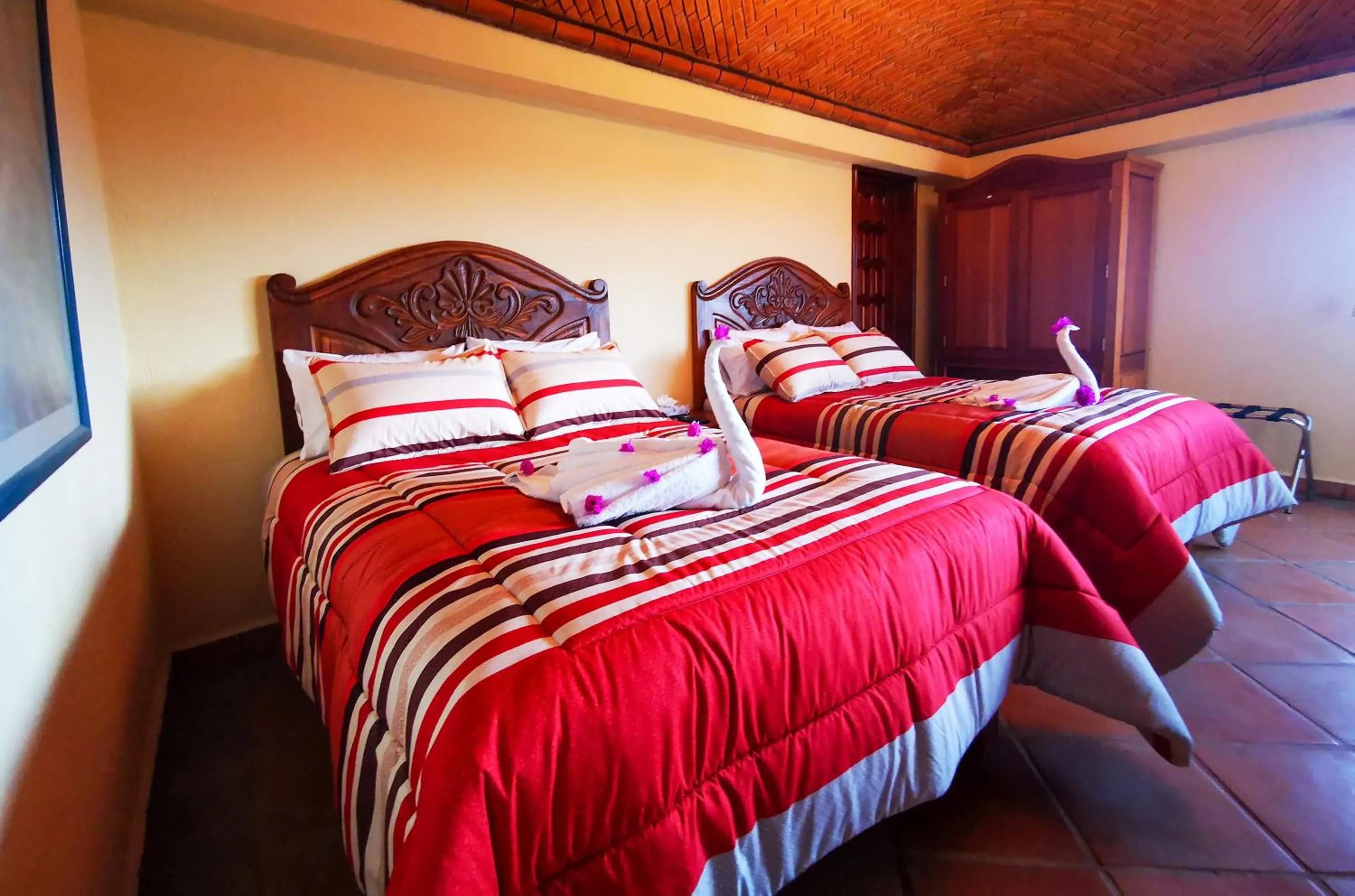 Bed in Hotel Chocolate Tradicional