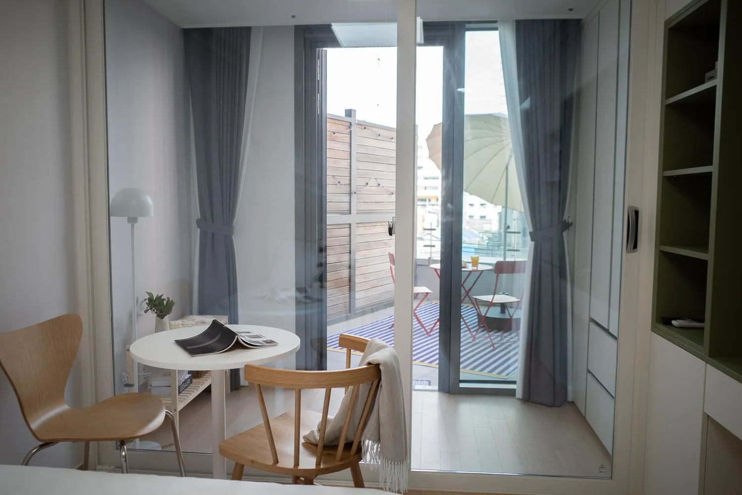 Balcony/Terrace in Urbanstay Myeongdong