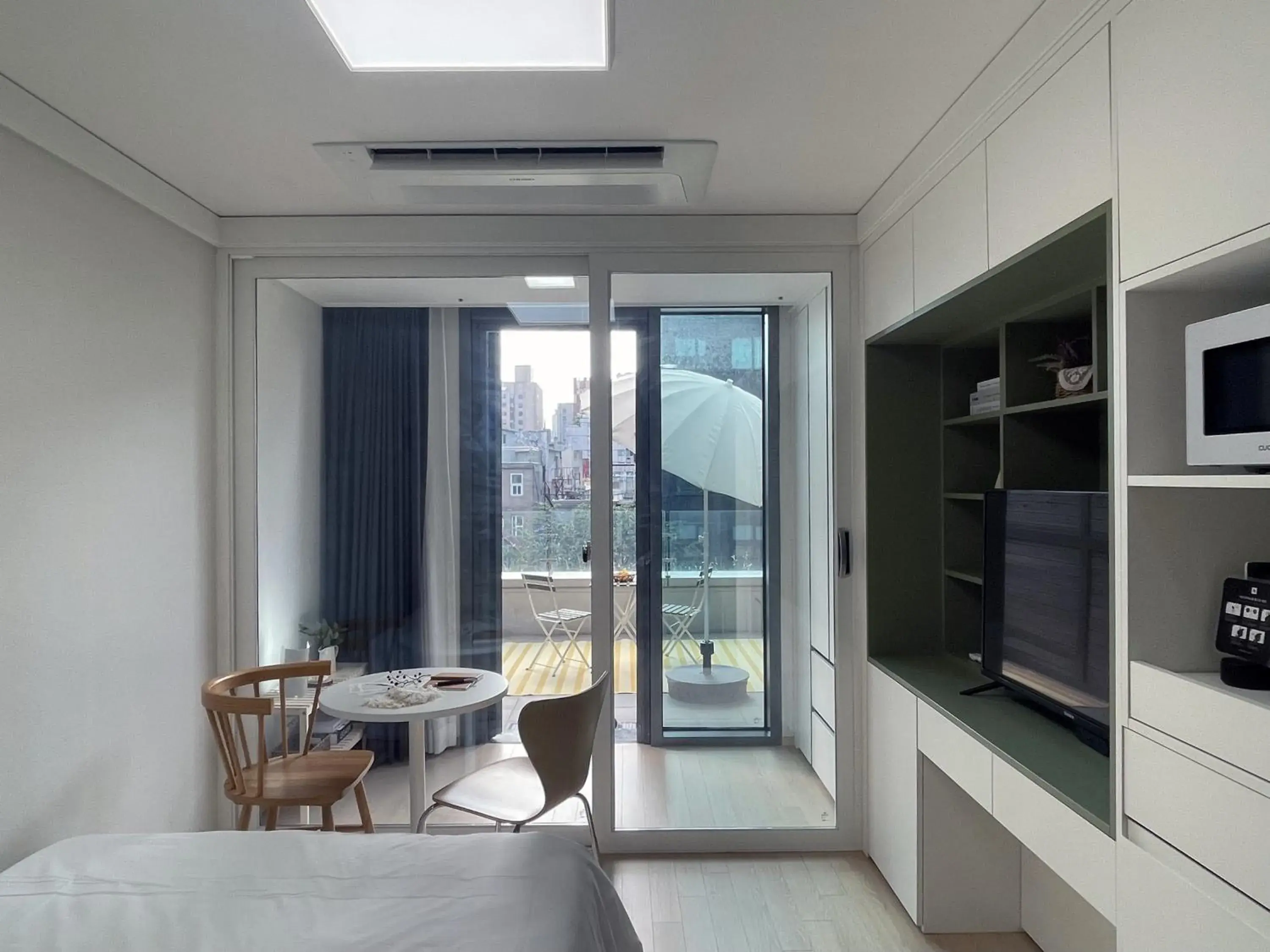 Living room in Urbanstay Myeongdong Living room in Urbanstay Myeongdong