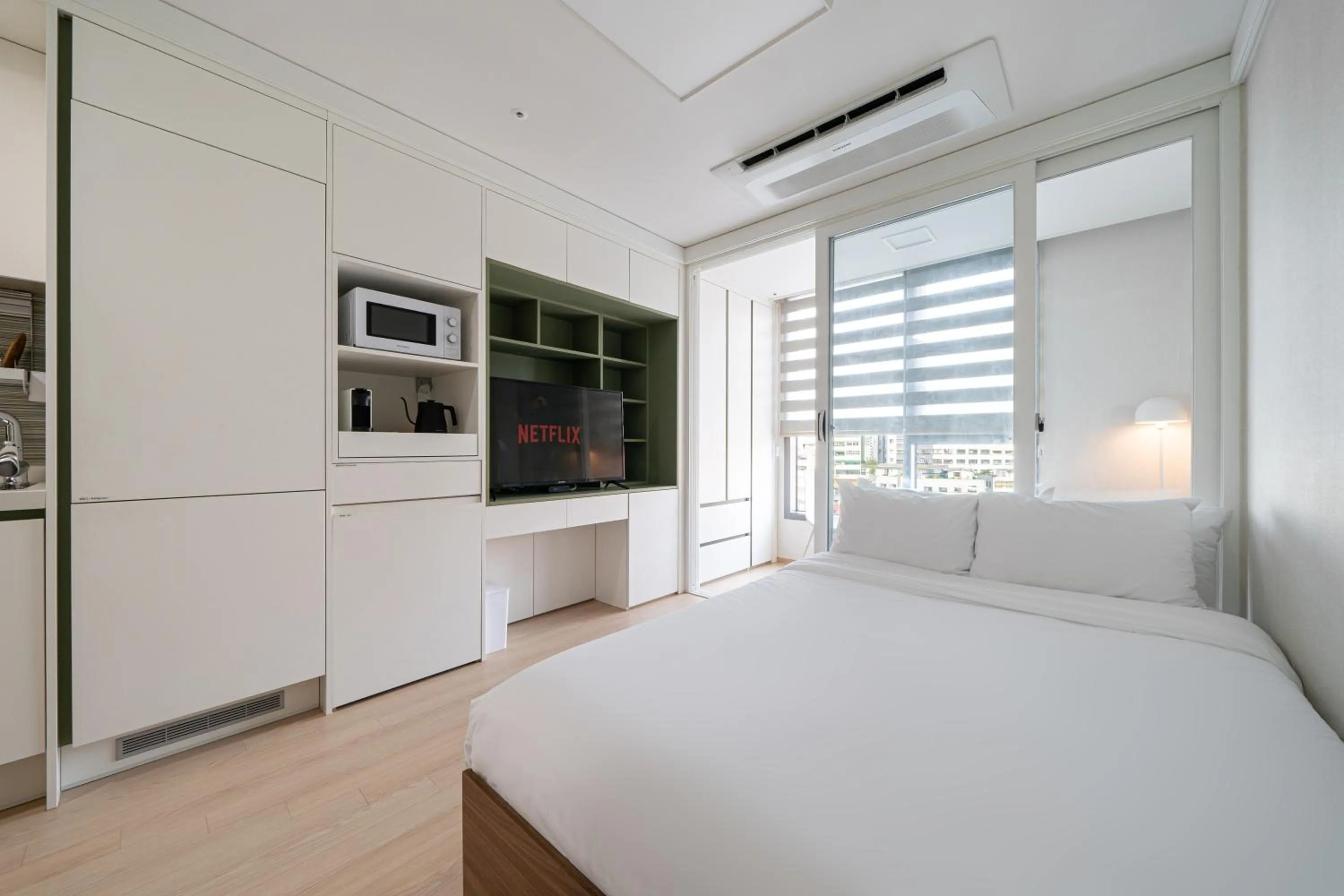 Bed in Urbanstay Myeongdong