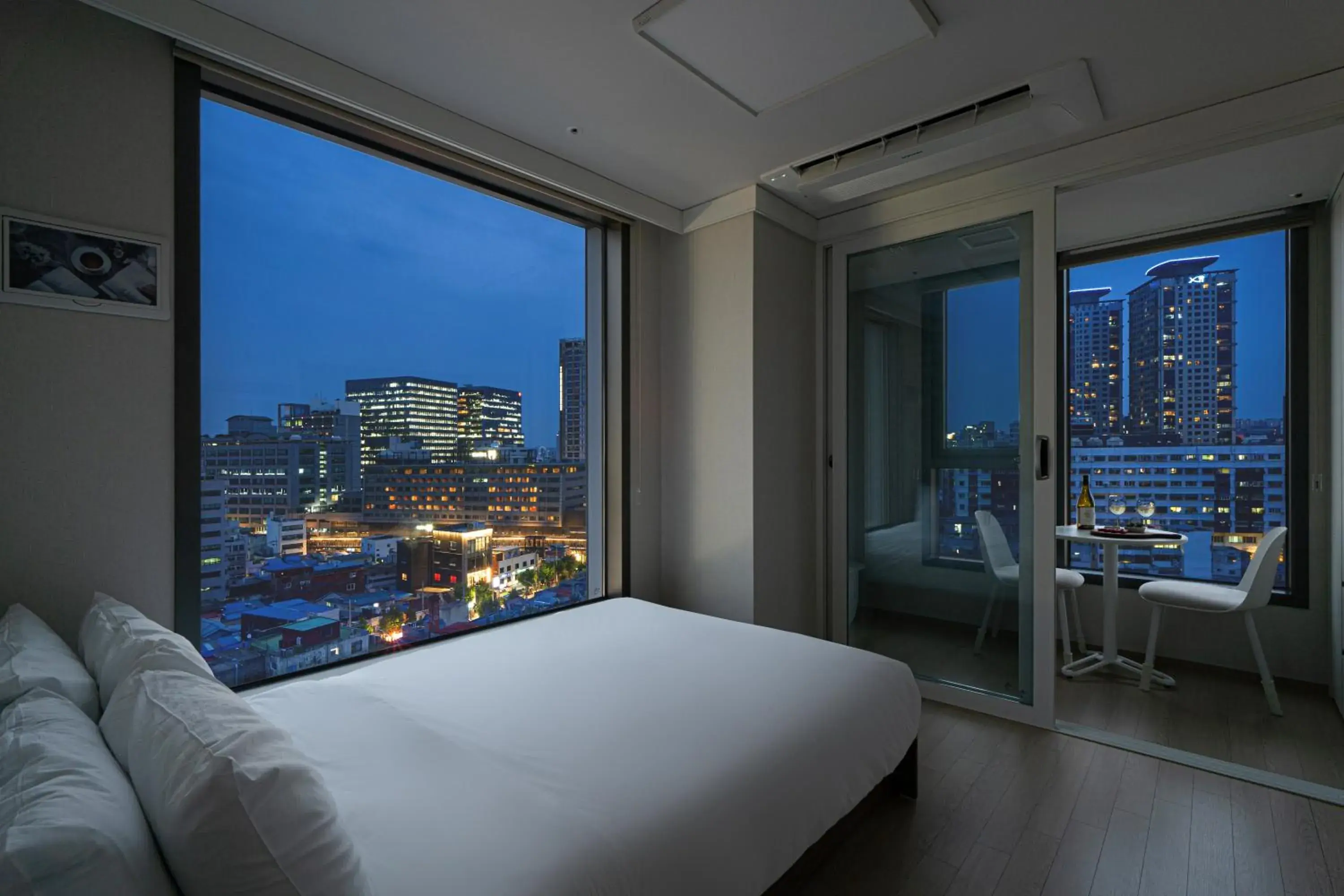 Balcony/Terrace, Bed in Urbanstay Myeongdong Balcony/Terrace, Bed in Urbanstay Myeongdong