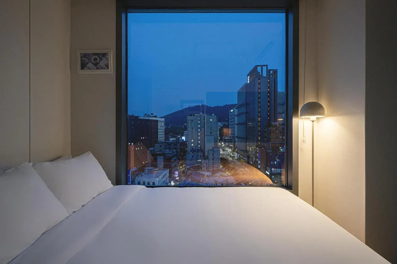View (from property/room), Bed in Urbanstay Myeongdong View (from property/room), Bed in Urbanstay Myeongdong