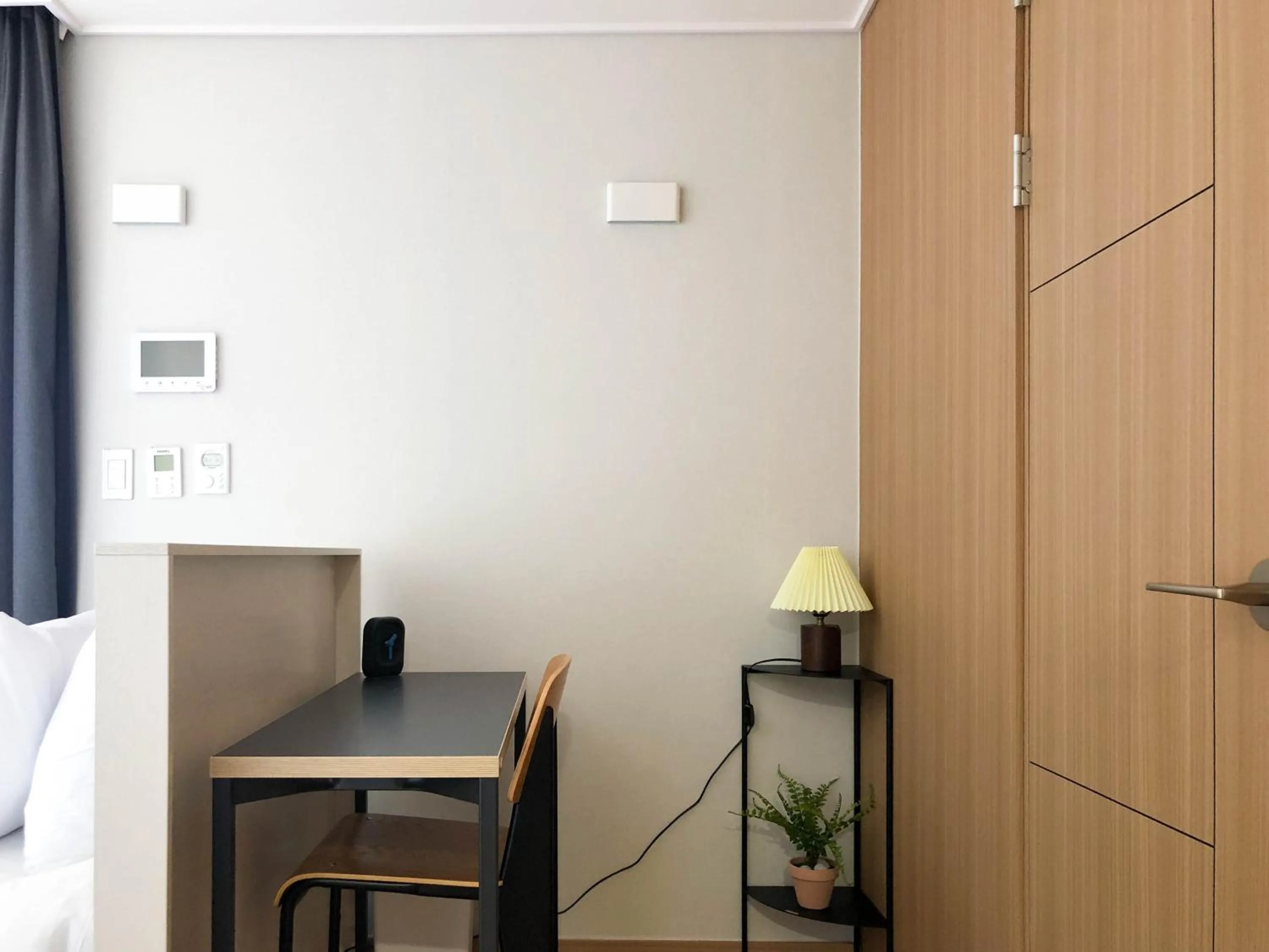 Seating area in Urbanstay Jeju Airport
