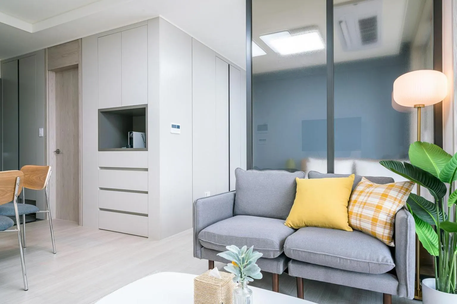 Living room in Urbanstay Songdo Moonlight Park