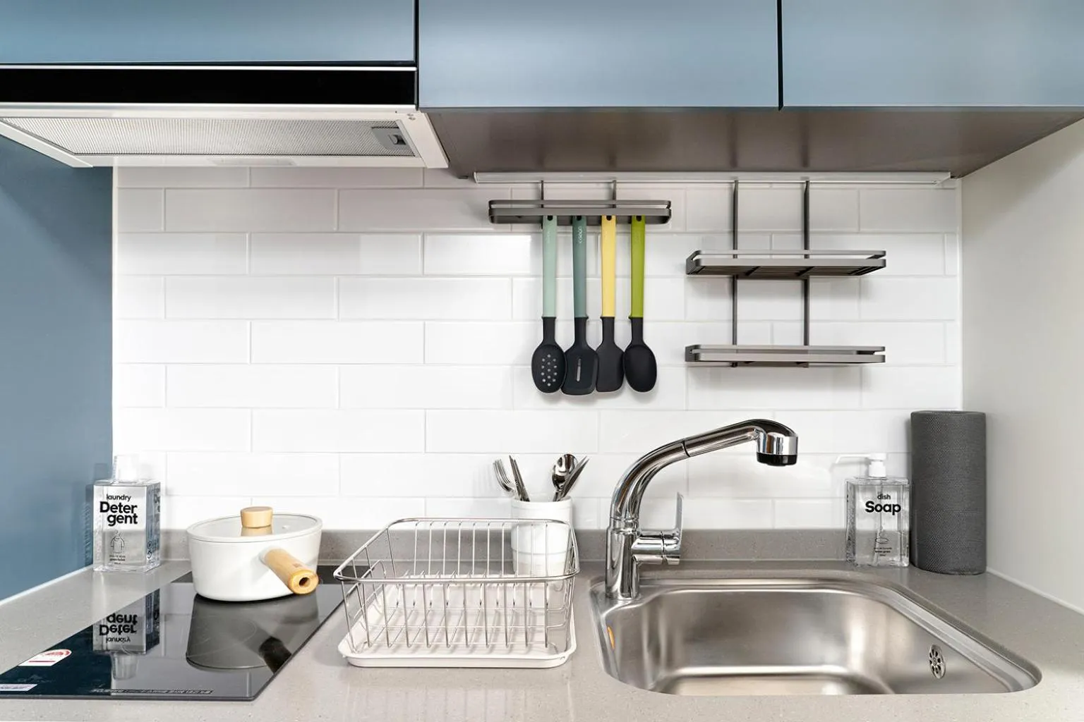 Kitchen or kitchenette in Urbanstay Sokcho beach C