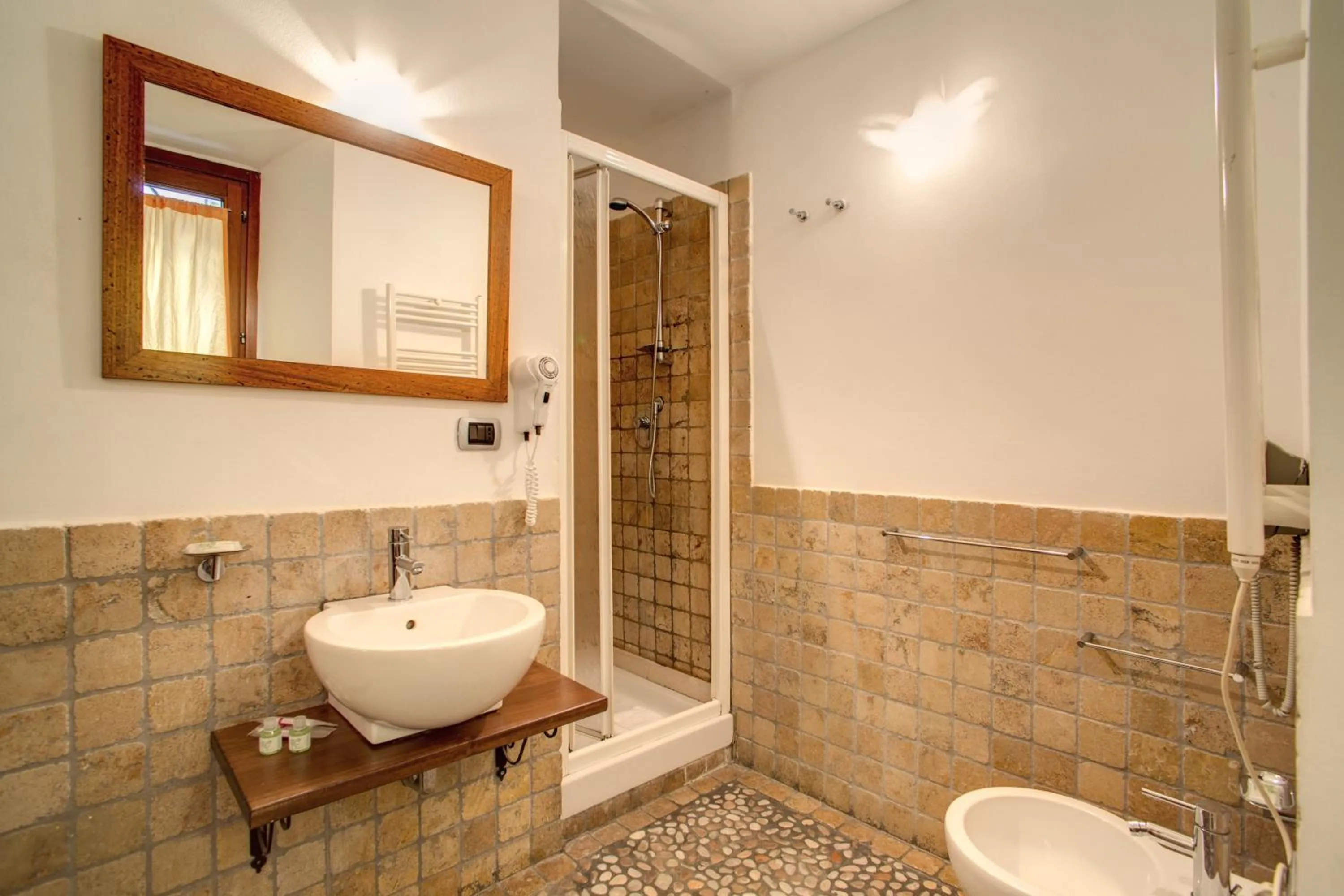 Bathroom in Residenza Domizia