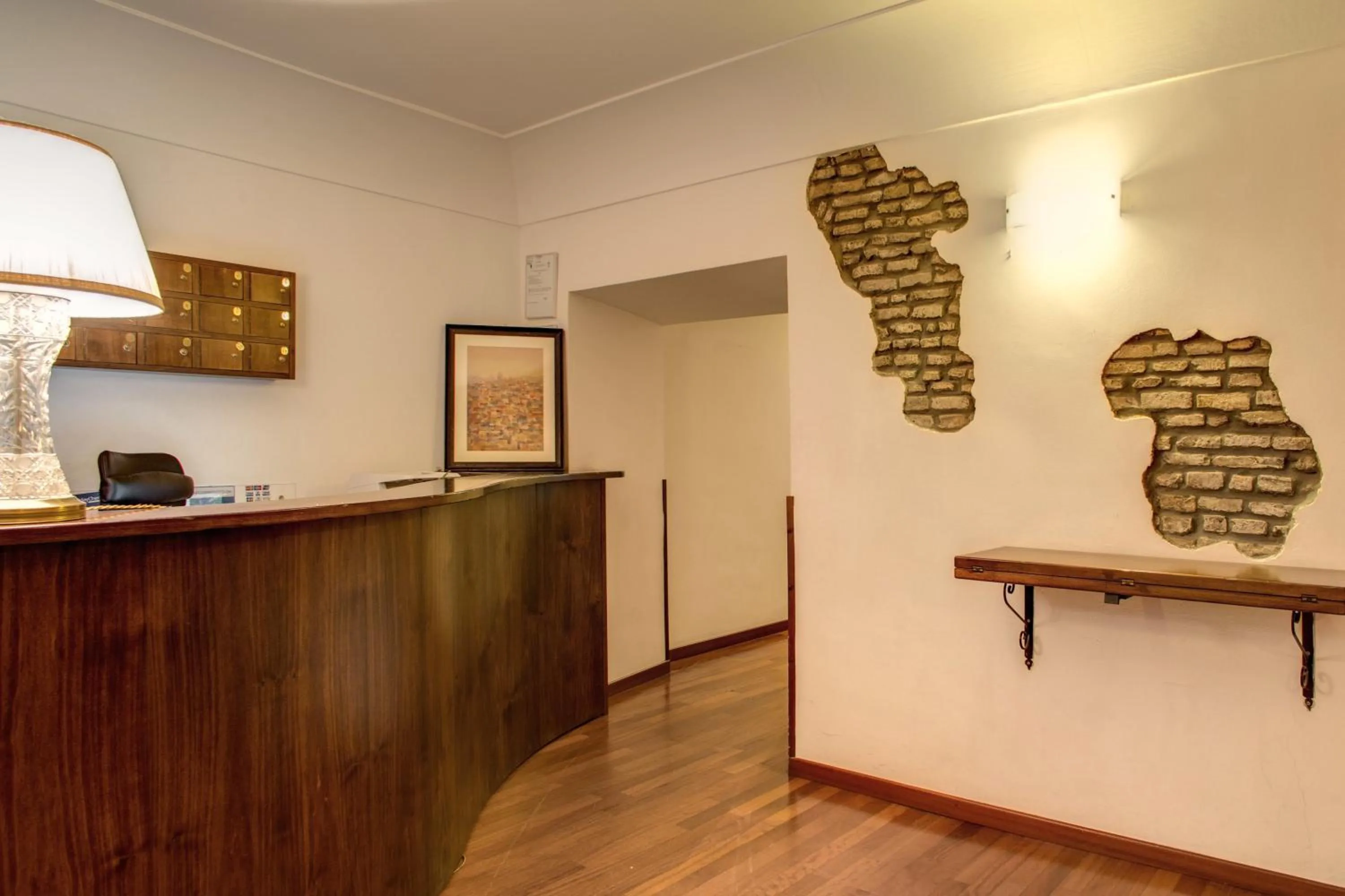 Lobby or reception in Residenza Domizia