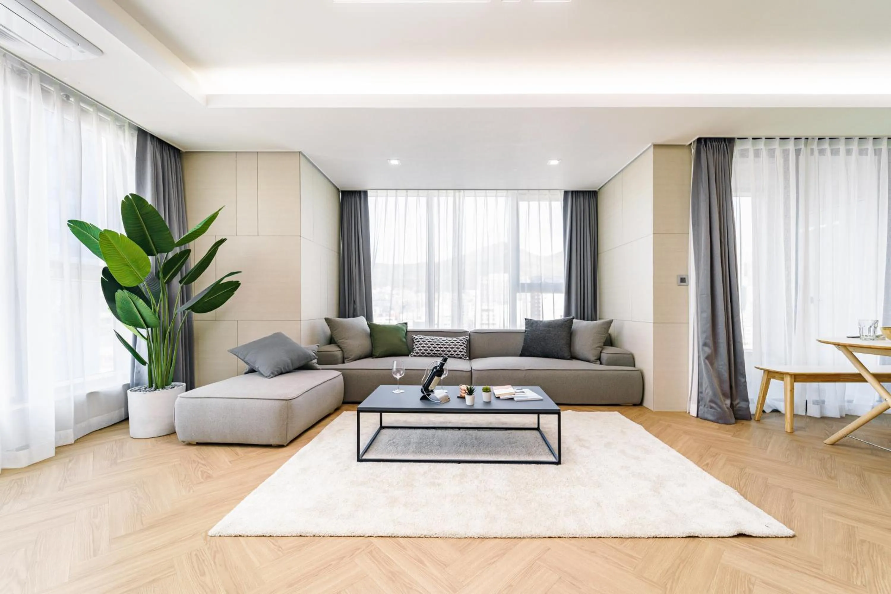 Living room in Le Collective Busan station