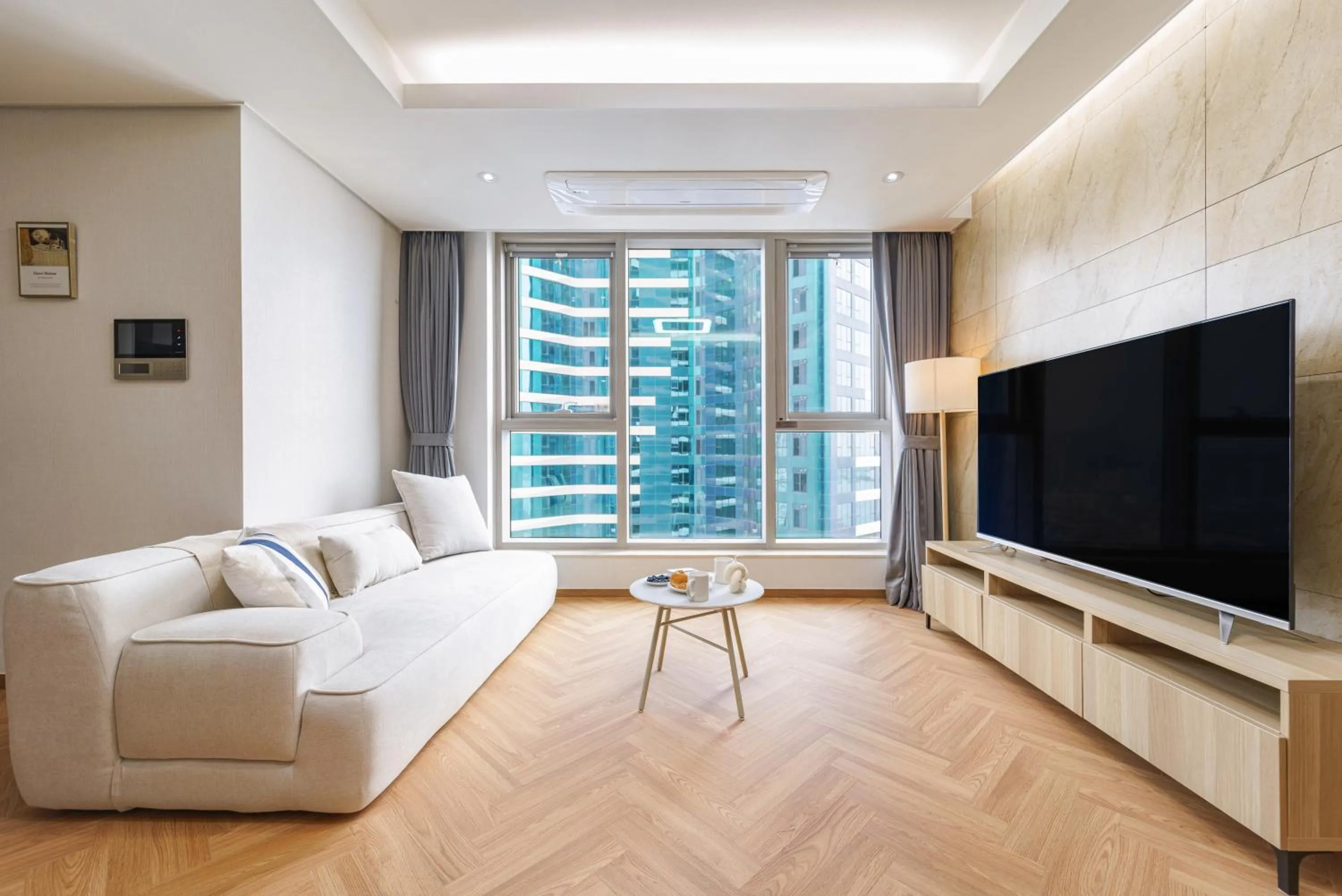 Living room in Le Collective Busan station